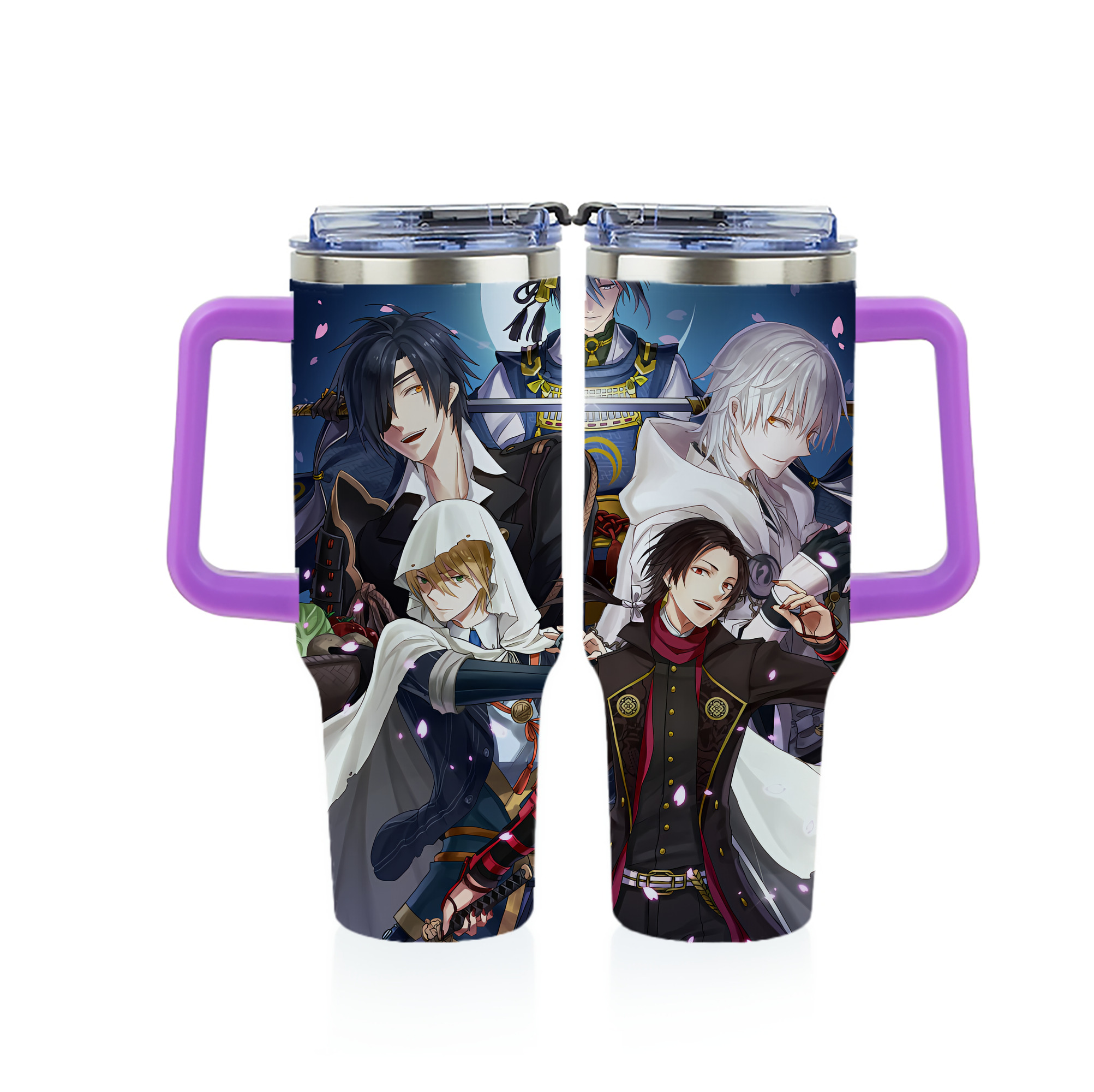 （画像用） 刀剣乱舞 Touken Ranbu 1200ｍLフルプリント車用タンブラー