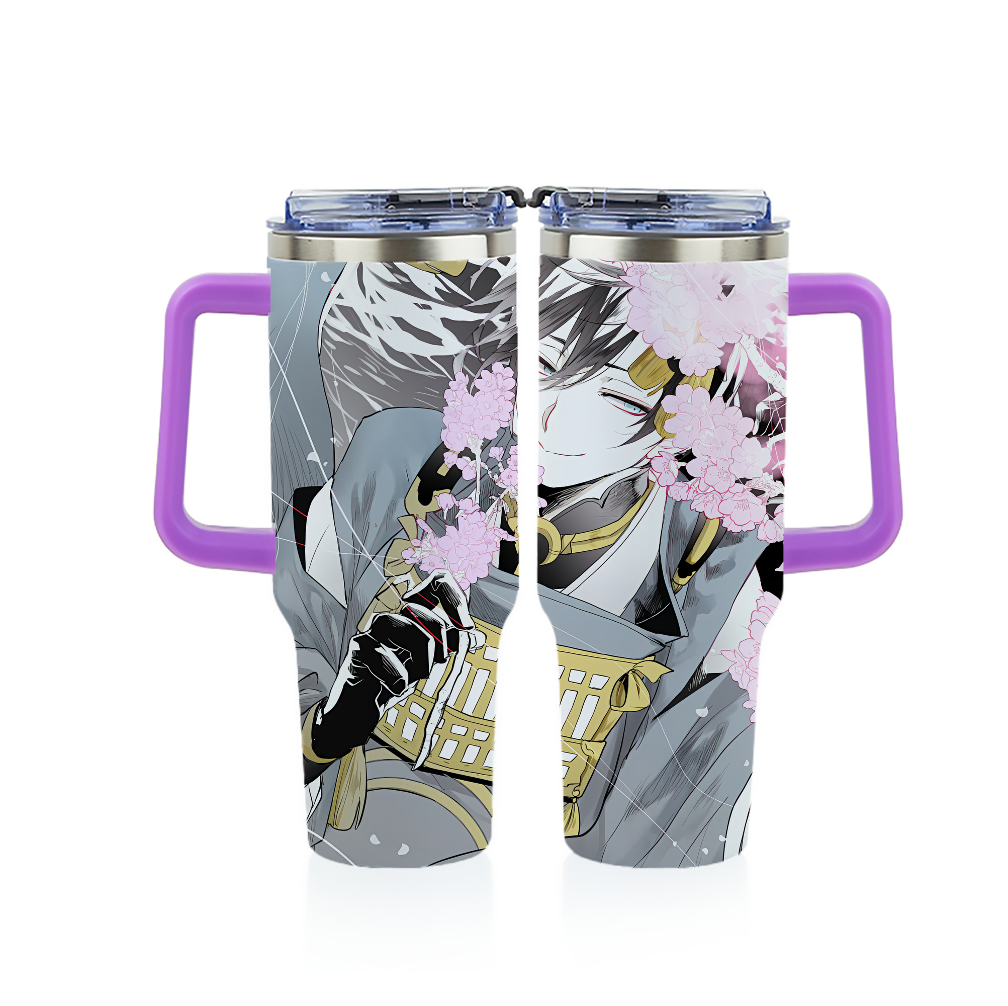 （画像用） 刀剣乱舞 Touken Ranbu 1200ｍLフルプリント車用タンブラー