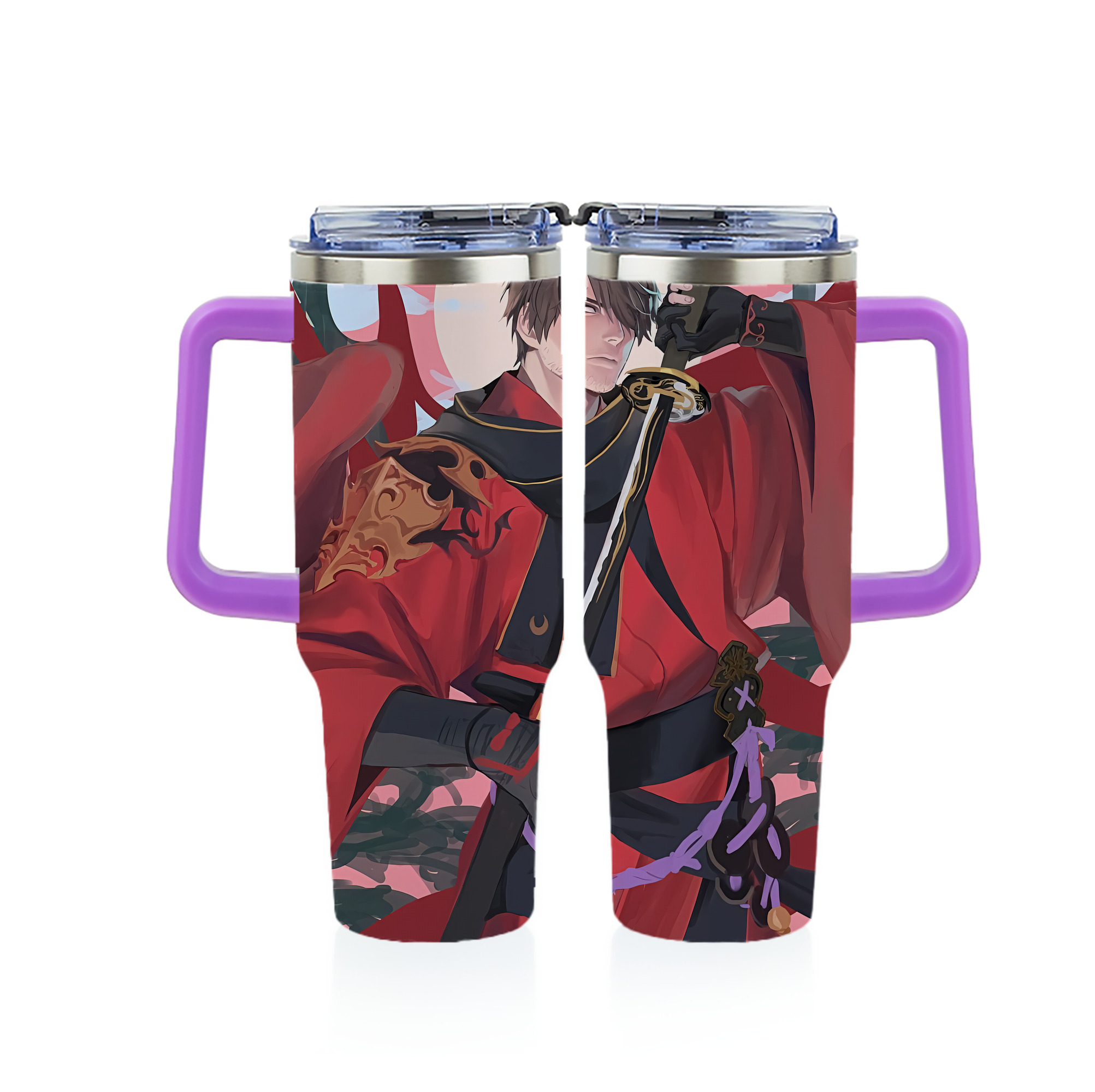 （画像用） 刀剣乱舞 Touken Ranbu 1200ｍLフルプリント車用タンブラー