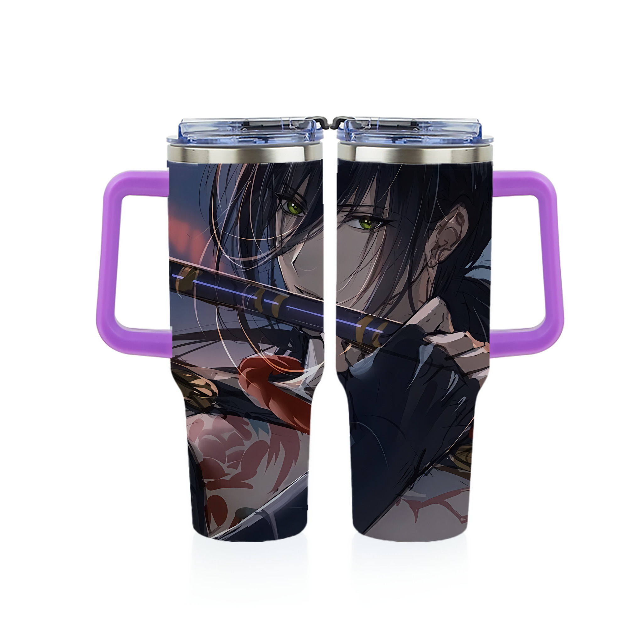 （画像用） 刀剣乱舞 Touken Ranbu 1200ｍLフルプリント車用タンブラー