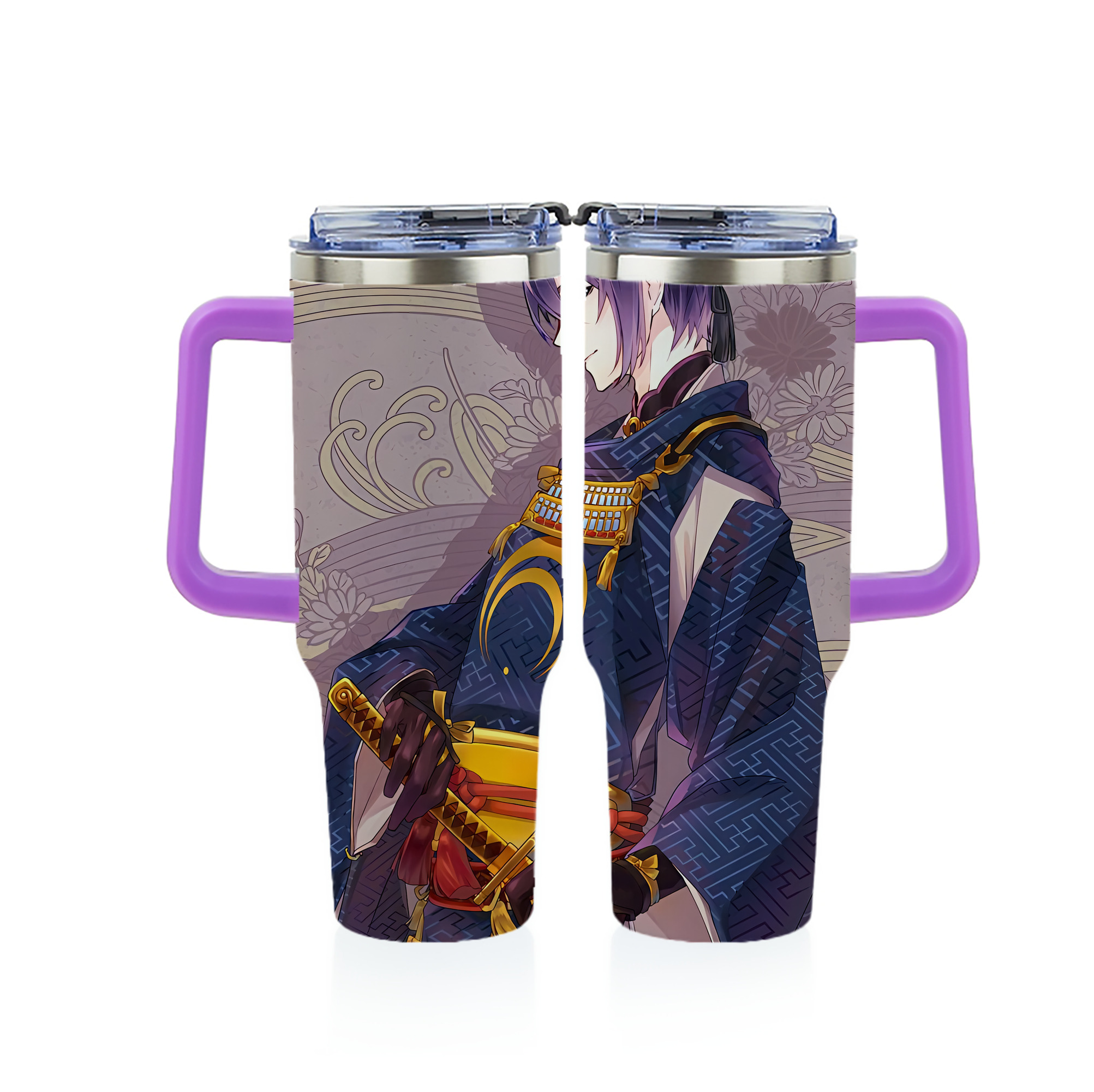 （画像用） 刀剣乱舞 Touken Ranbu 1200ｍLフルプリント車用タンブラー