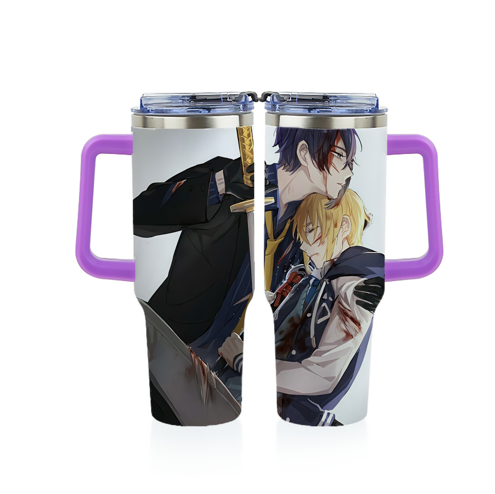 （画像用） 刀剣乱舞 Touken Ranbu 1200ｍLフルプリント車用タンブラー