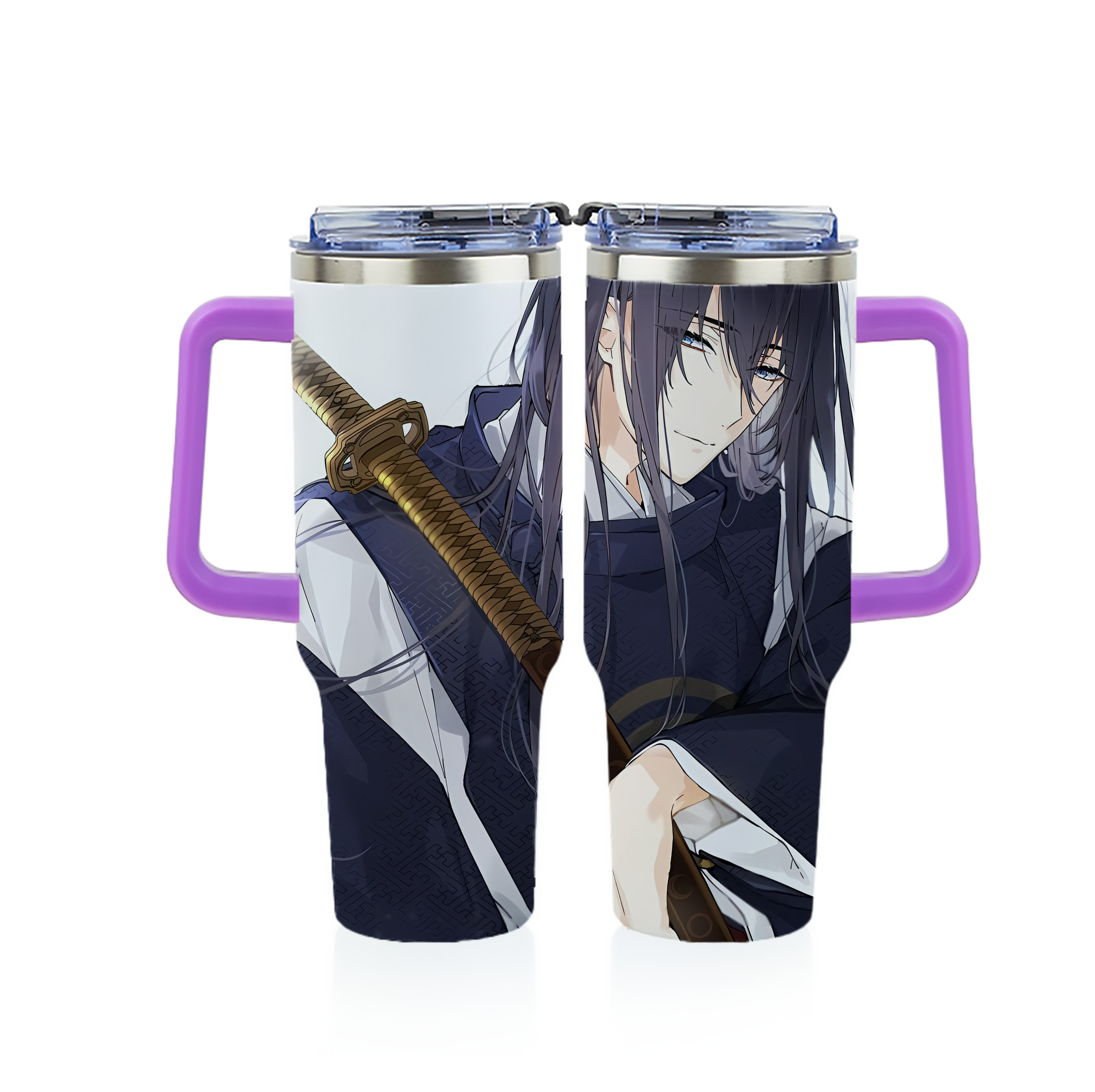 （画像用） 刀剣乱舞 Touken Ranbu 1200ｍLフルプリント車用タンブラー