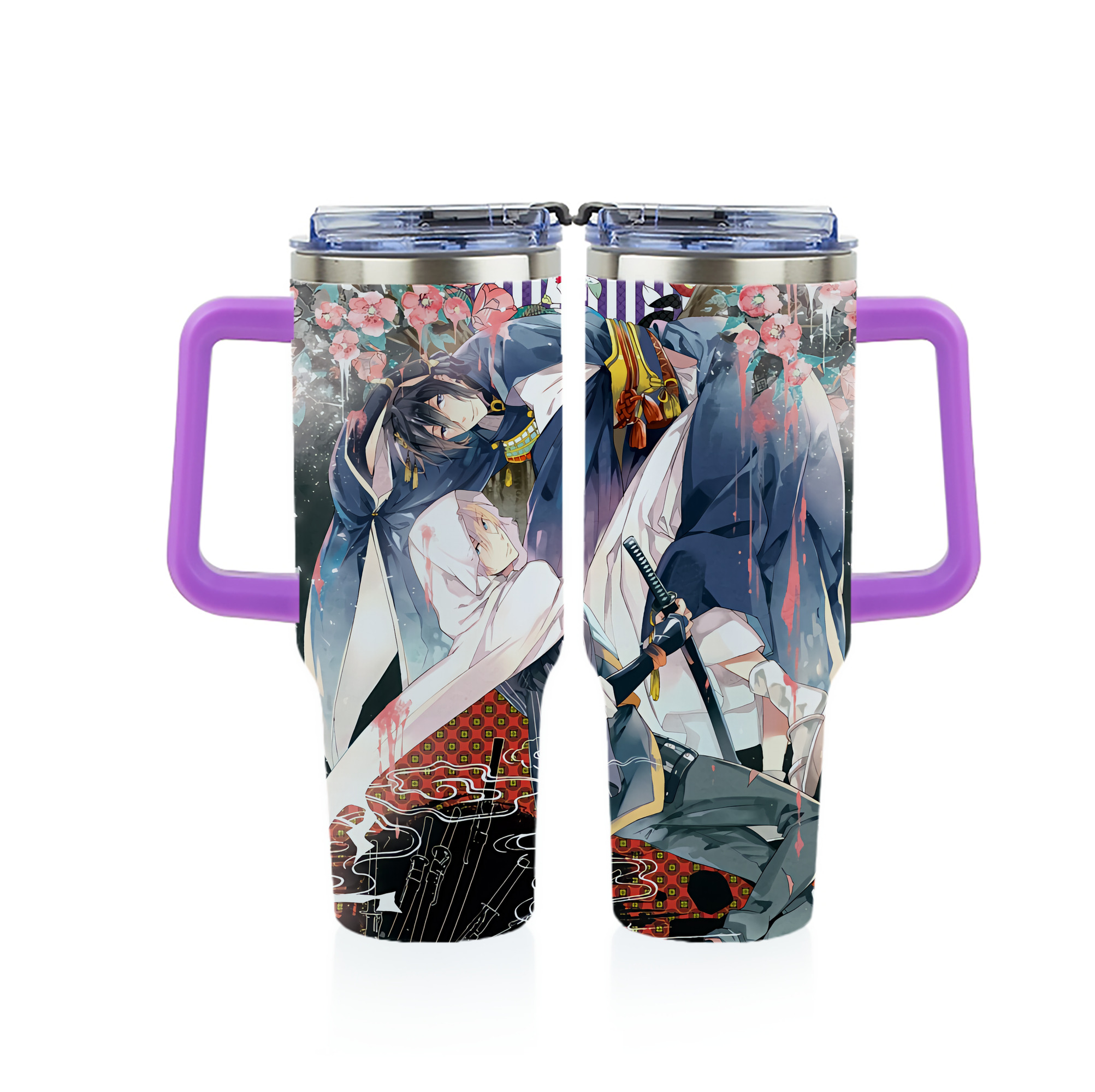 （画像用） 刀剣乱舞 Touken Ranbu 1200ｍLフルプリント車用タンブラー