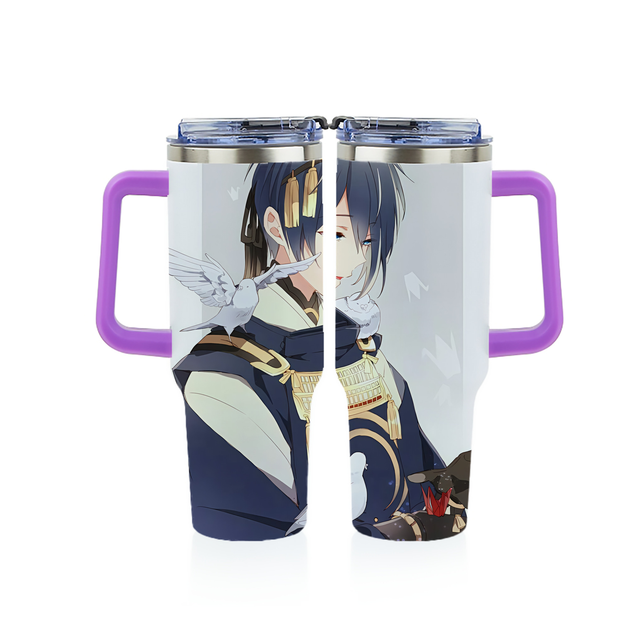 （画像用） 刀剣乱舞 Touken Ranbu 1200ｍLフルプリント車用タンブラー