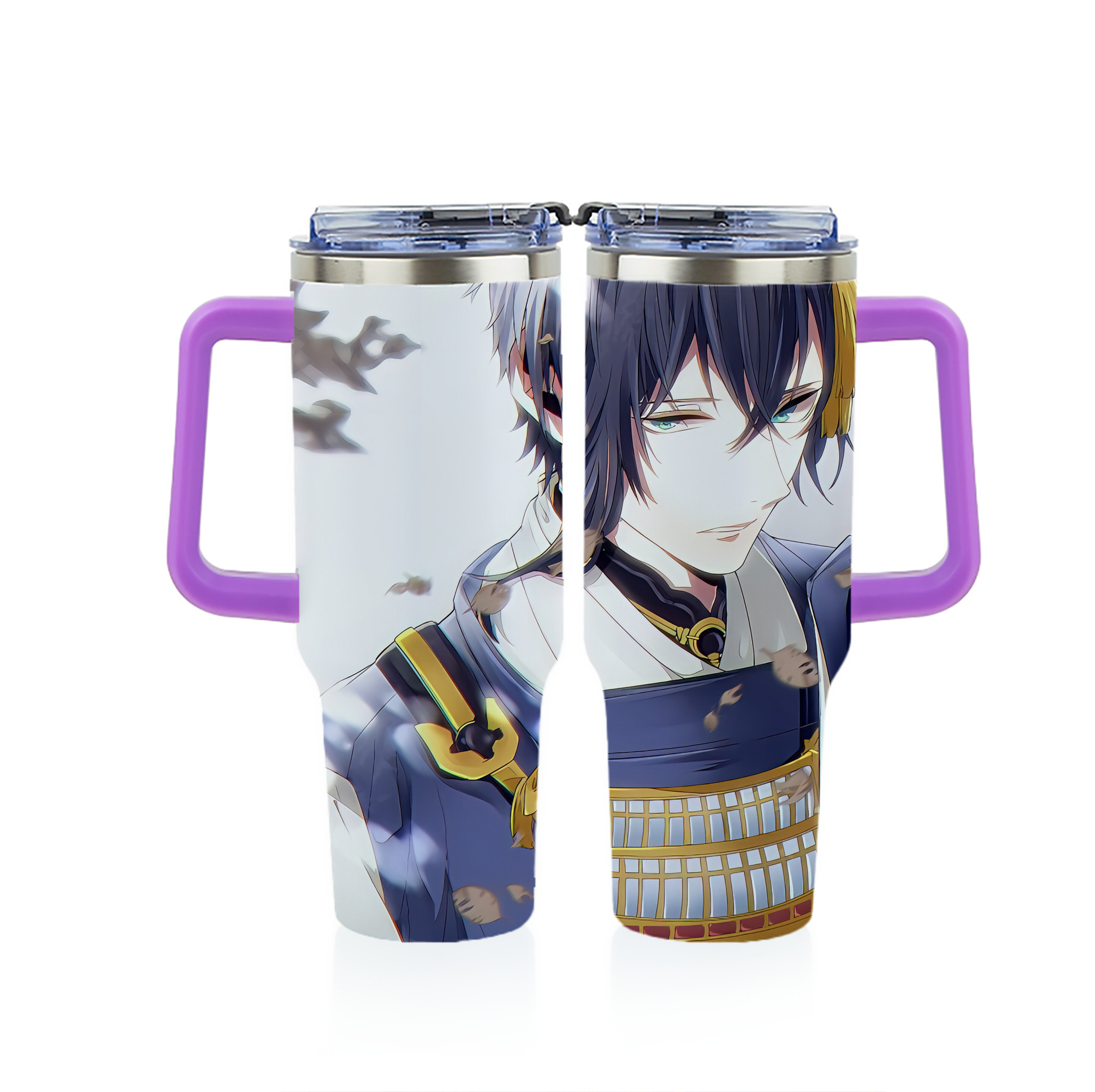 （画像用） 刀剣乱舞 Touken Ranbu 1200ｍLフルプリント車用タンブラー