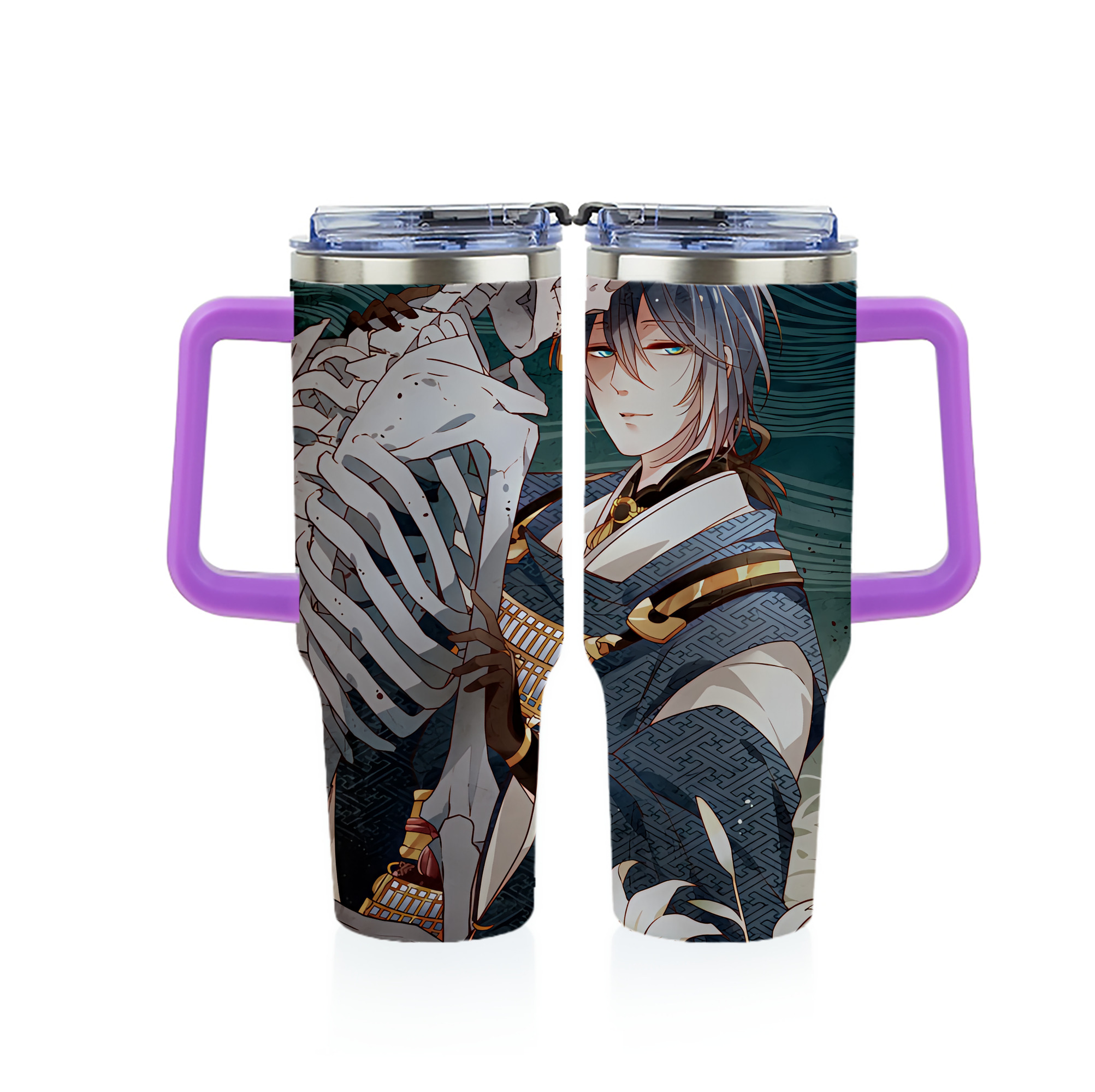 （画像用） 刀剣乱舞 Touken Ranbu 1200ｍLフルプリント車用タンブラー
