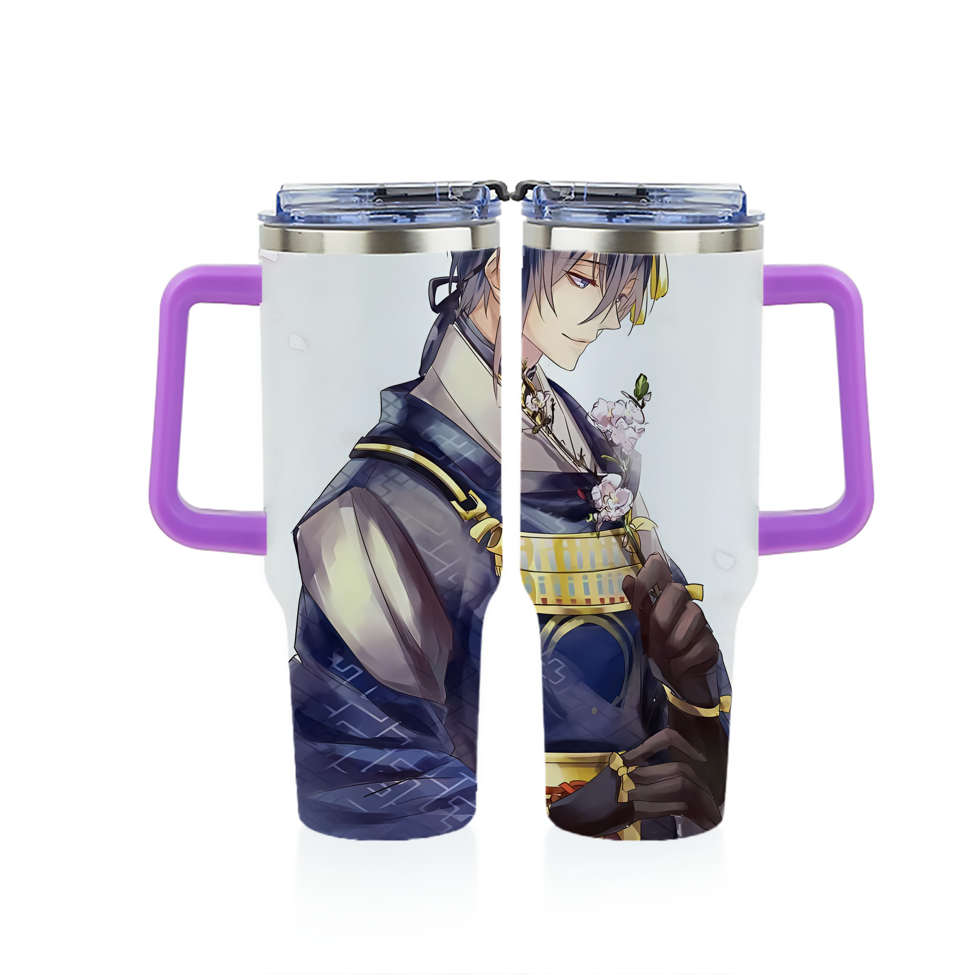 （画像用） 刀剣乱舞 Touken Ranbu 1200ｍLフルプリント車用タンブラー