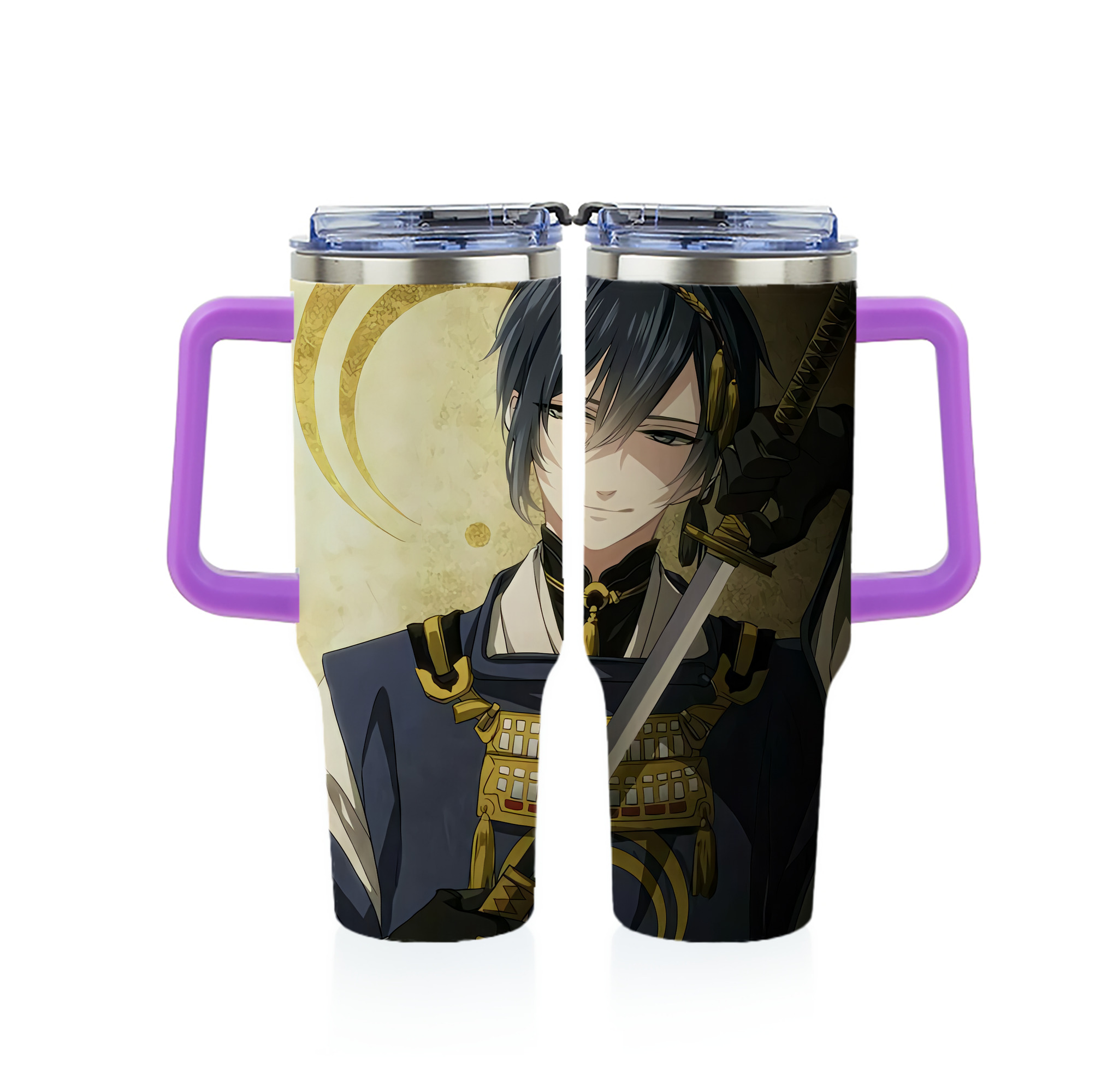 （画像用） 刀剣乱舞 Touken Ranbu 1200ｍLフルプリント車用タンブラー