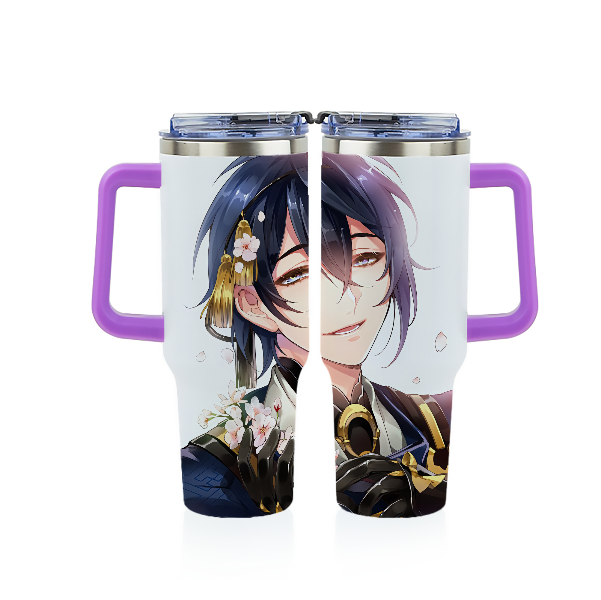 （画像用） 刀剣乱舞 Touken Ranbu 1200ｍLフルプリント車用タンブラー