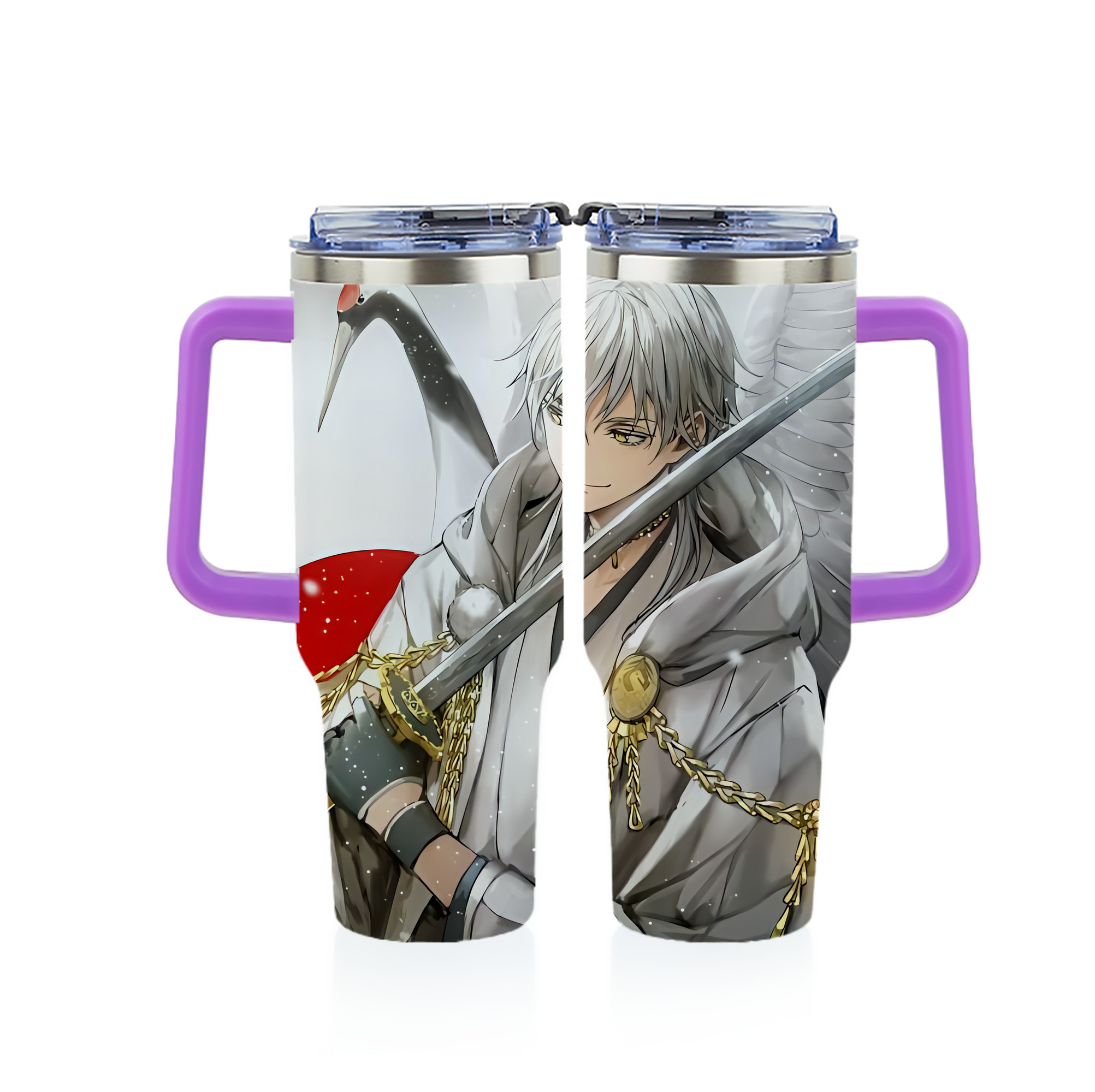 （画像用） 刀剣乱舞 Touken Ranbu 1200ｍLフルプリント車用タンブラー