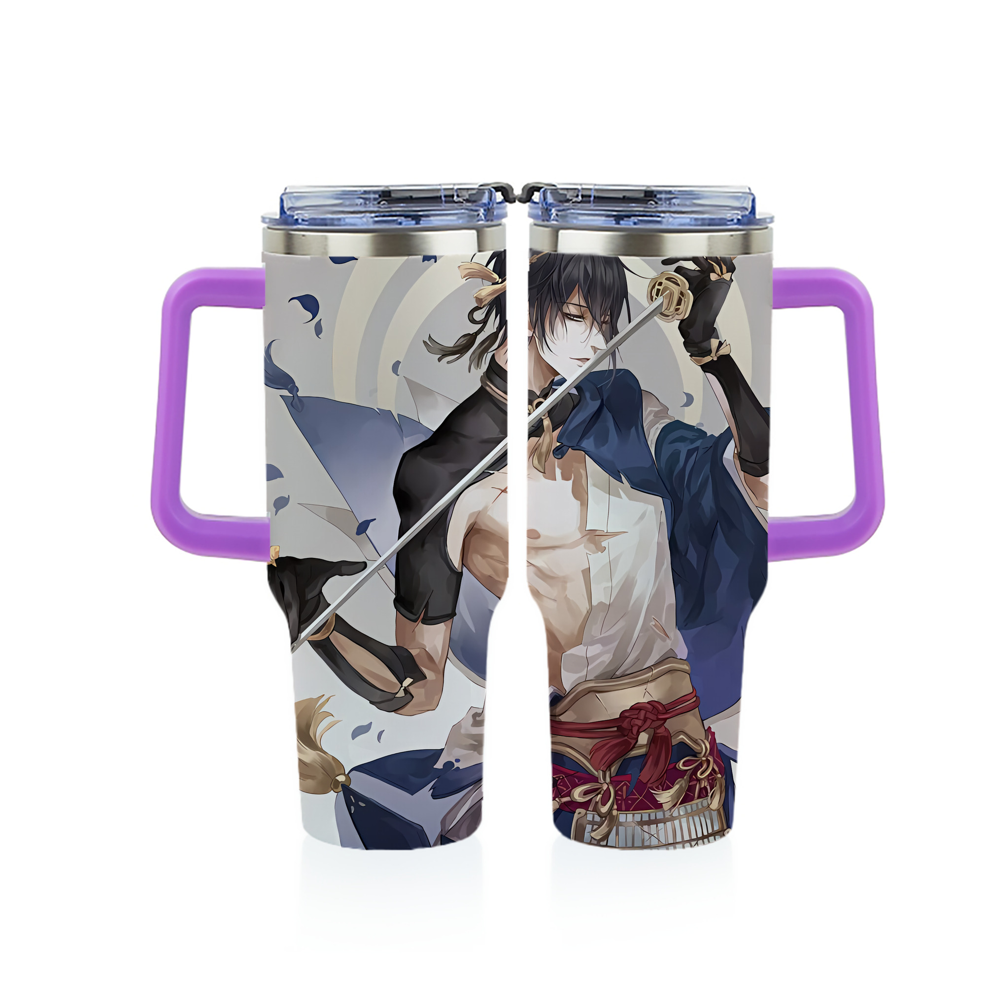 （画像用） 刀剣乱舞 Touken Ranbu 1200ｍLフルプリント車用タンブラー