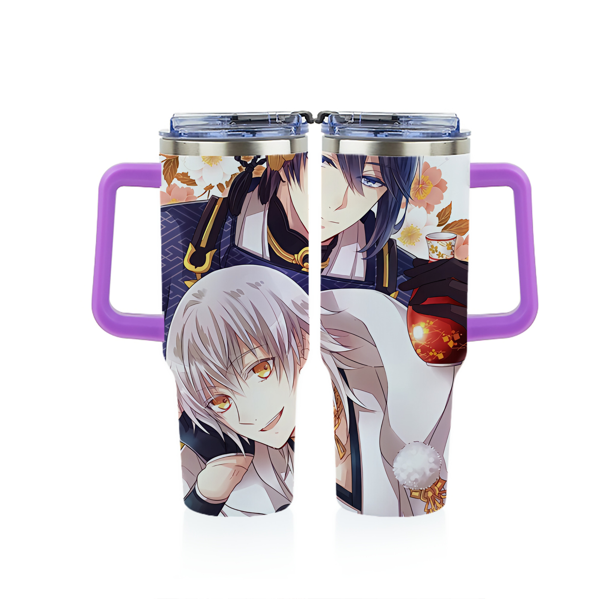 （画像用） 刀剣乱舞 Touken Ranbu 1200ｍLフルプリント車用タンブラー