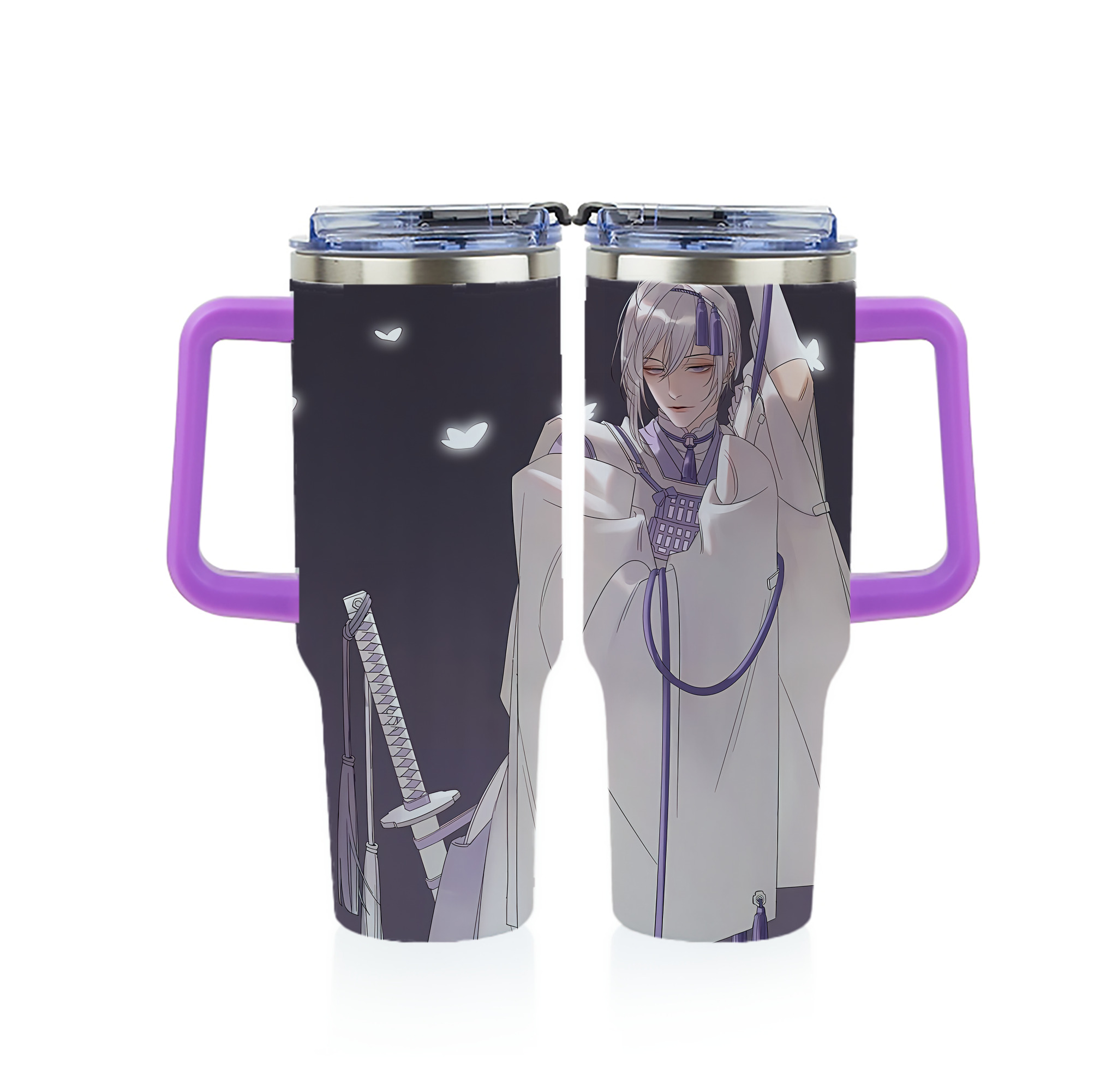 （画像用） 刀剣乱舞 Touken Ranbu 1200ｍLフルプリント車用タンブラー