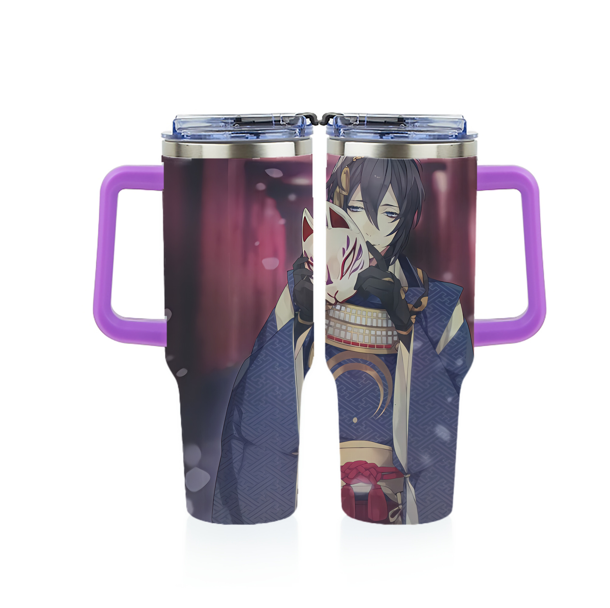 （画像用） 刀剣乱舞 Touken Ranbu 1200ｍLフルプリント車用タンブラー