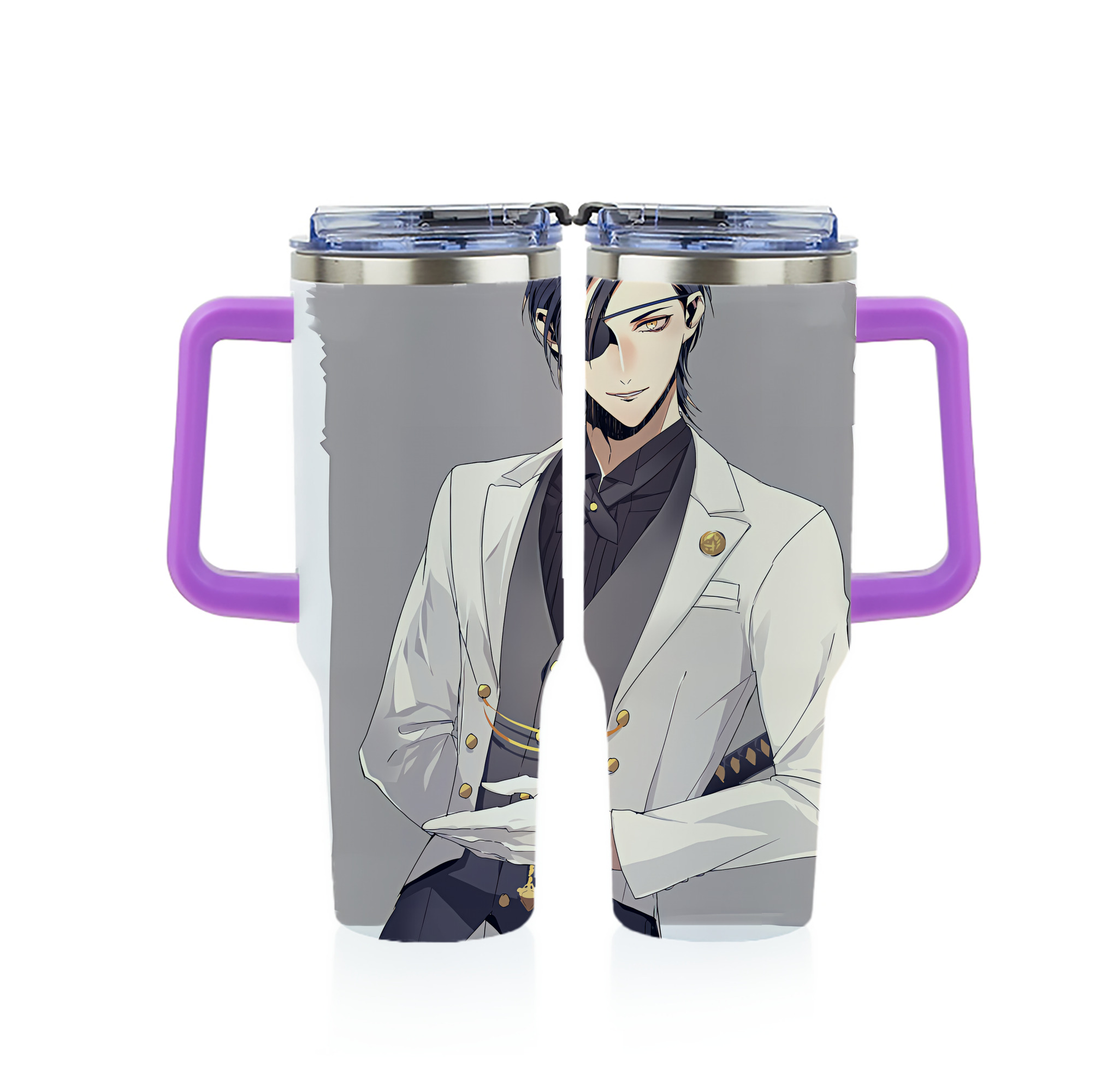 （画像用） 刀剣乱舞 Touken Ranbu 1200ｍLフルプリント車用タンブラー