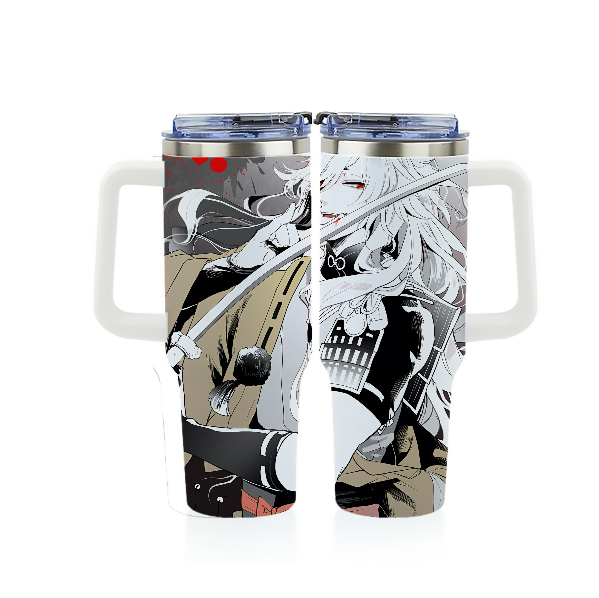 （画像用） 刀剣乱舞 Touken Ranbu 1200ｍLフルプリント車用タンブラー