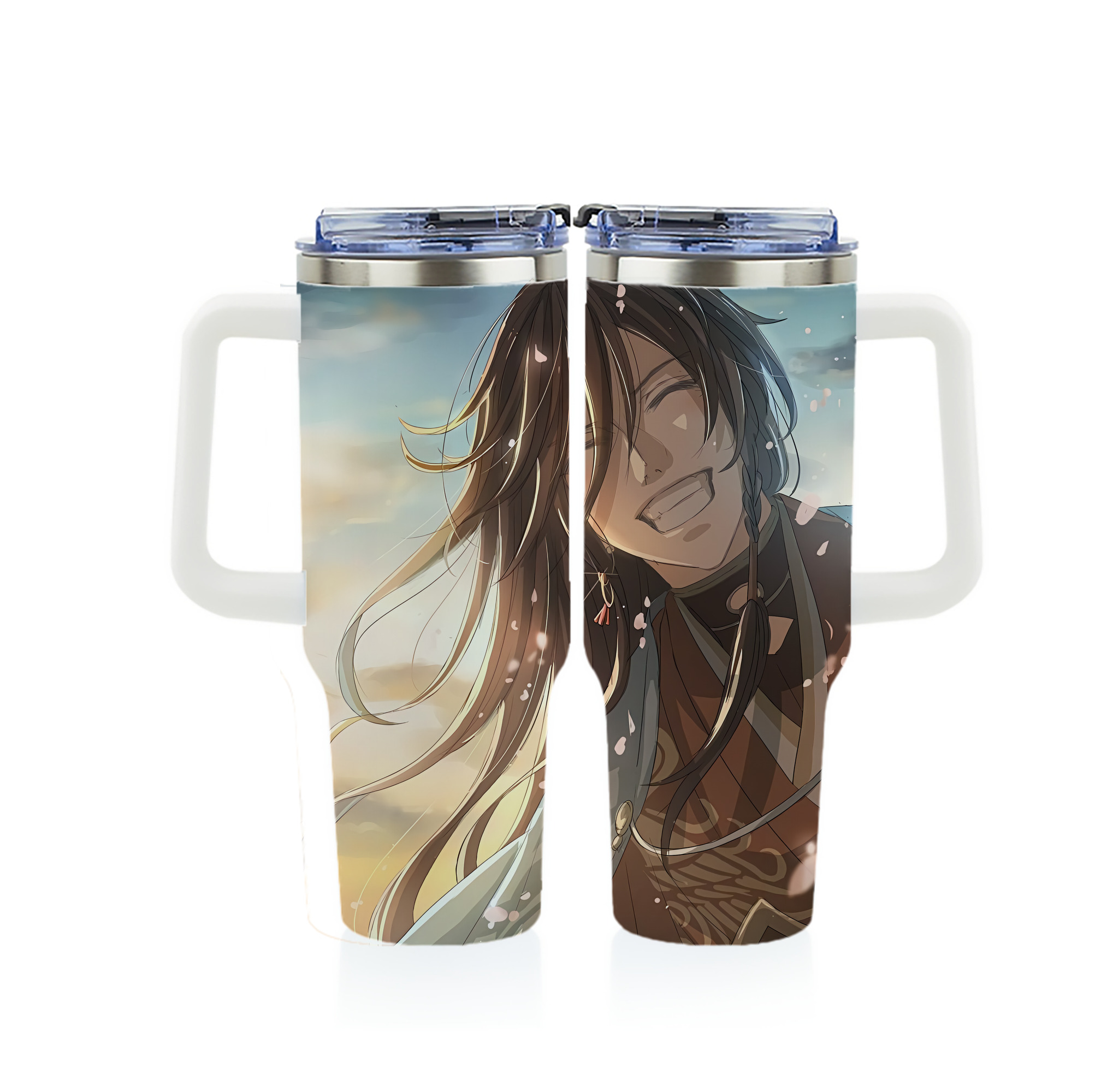 （画像用） 刀剣乱舞 Touken Ranbu 1200ｍLフルプリント車用タンブラー