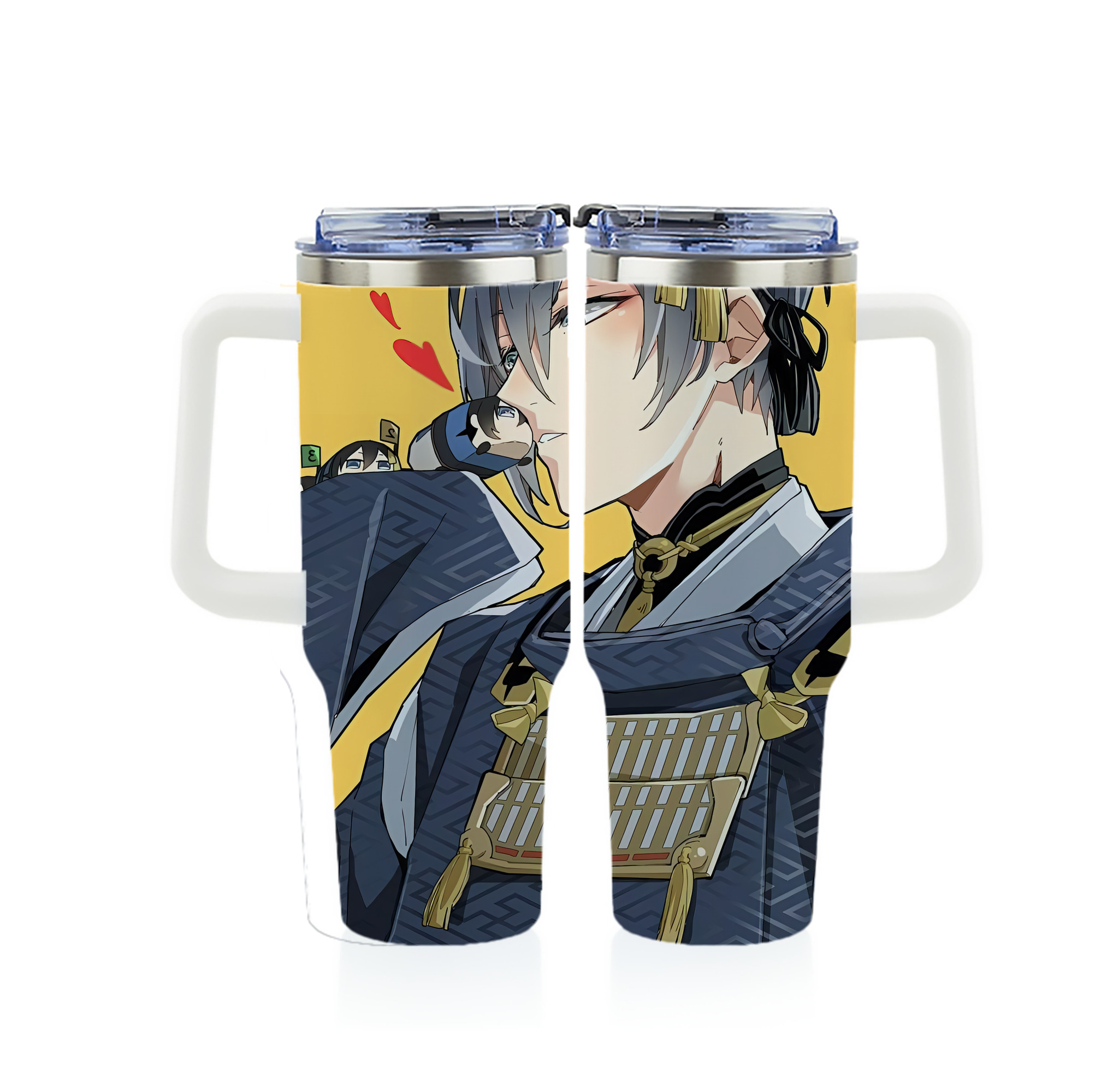 （画像用） 刀剣乱舞 Touken Ranbu 1200ｍLフルプリント車用タンブラー