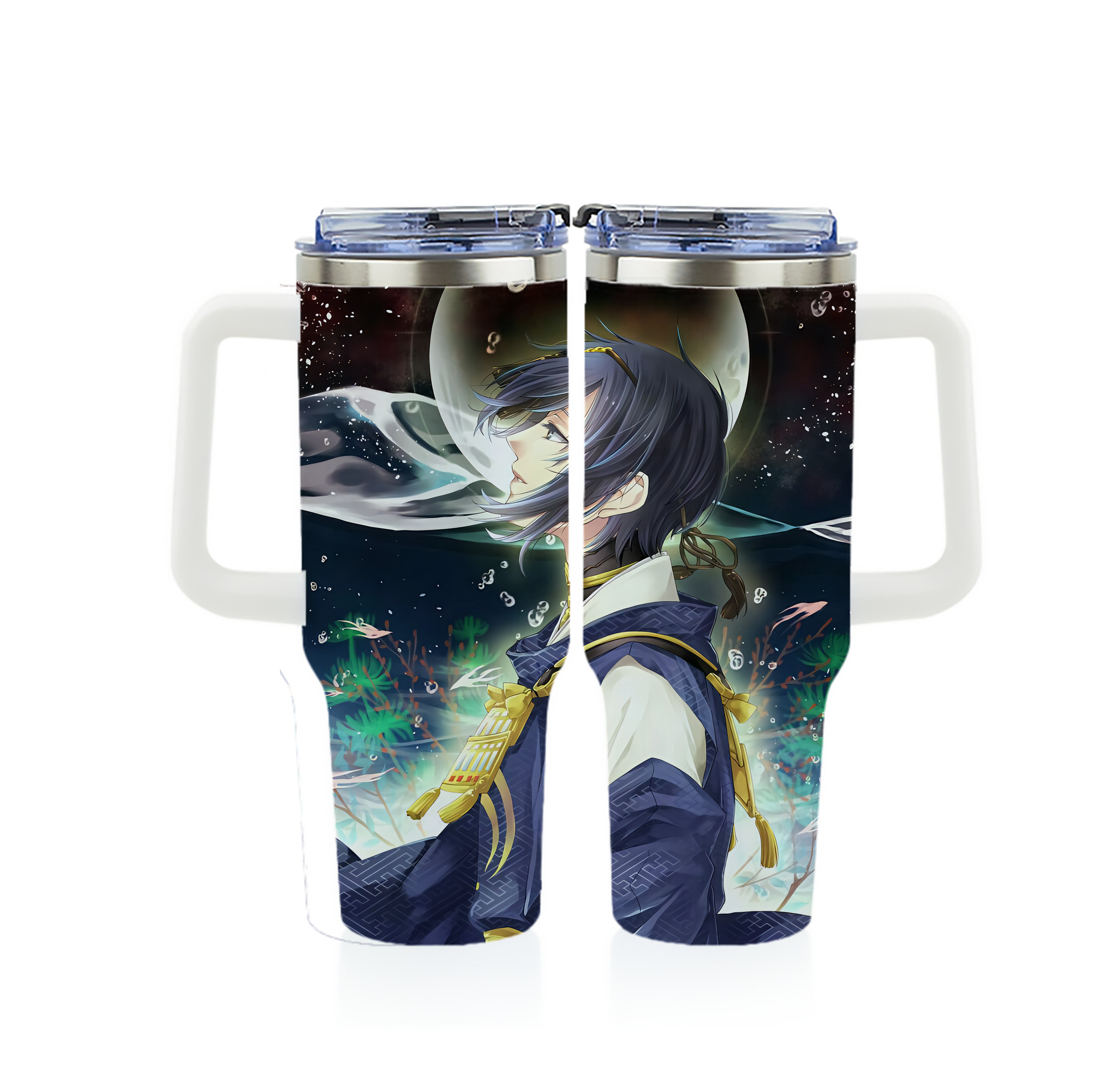 （画像用） 刀剣乱舞 Touken Ranbu 1200ｍLフルプリント車用タンブラー