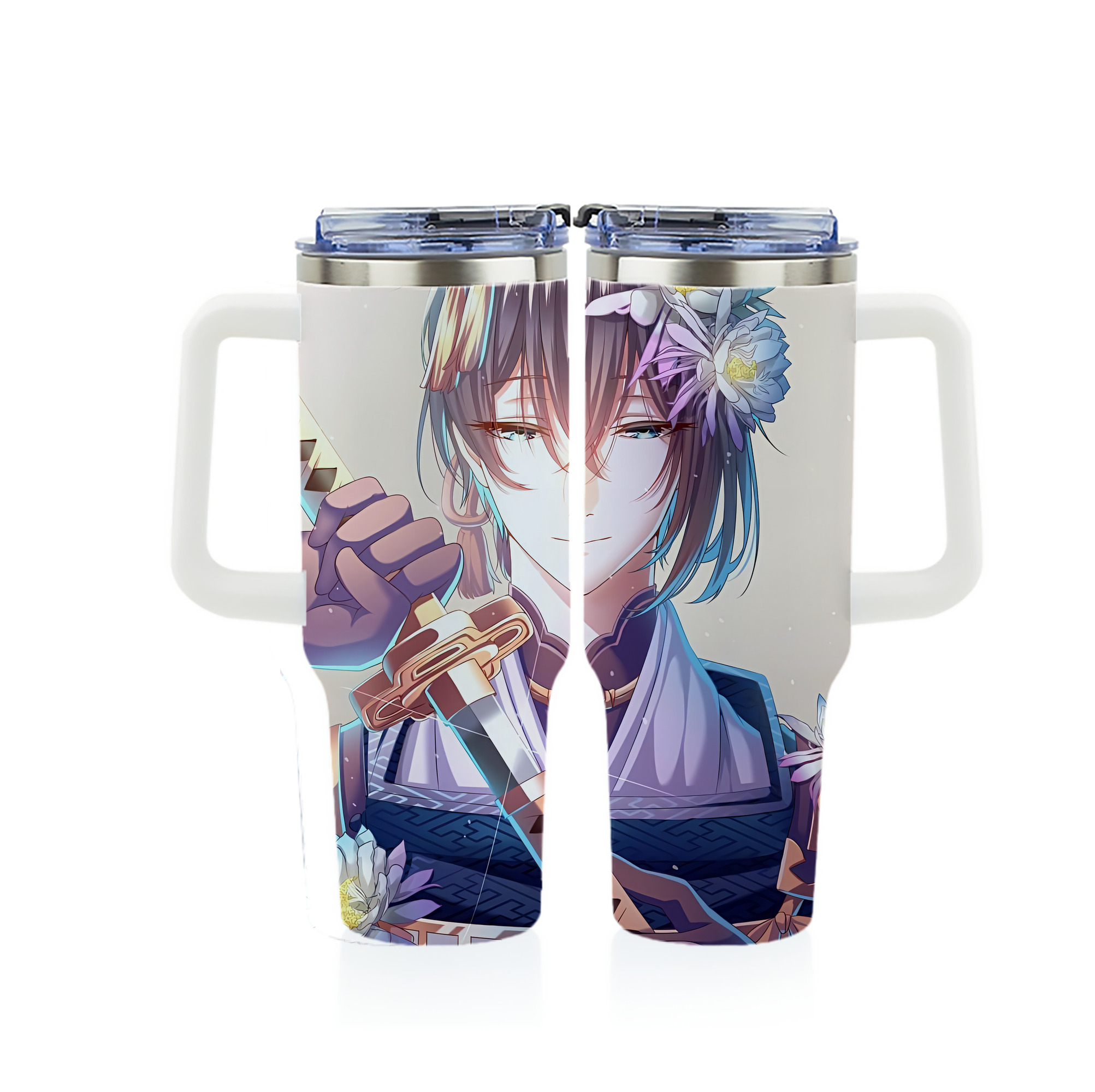 （画像用） 刀剣乱舞 Touken Ranbu 1200ｍLフルプリント車用タンブラー