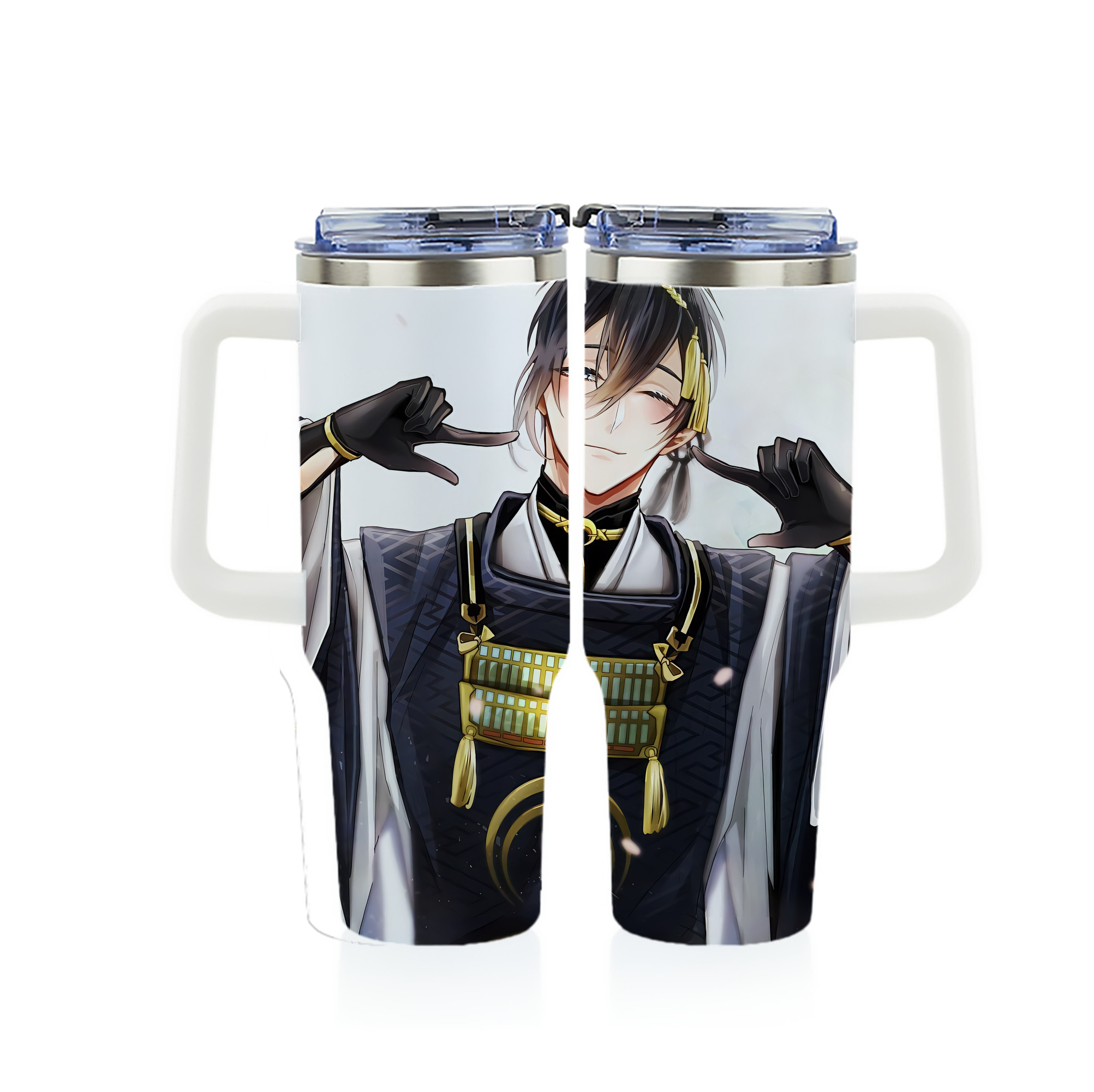 （画像用） 刀剣乱舞 Touken Ranbu 1200ｍLフルプリント車用タンブラー