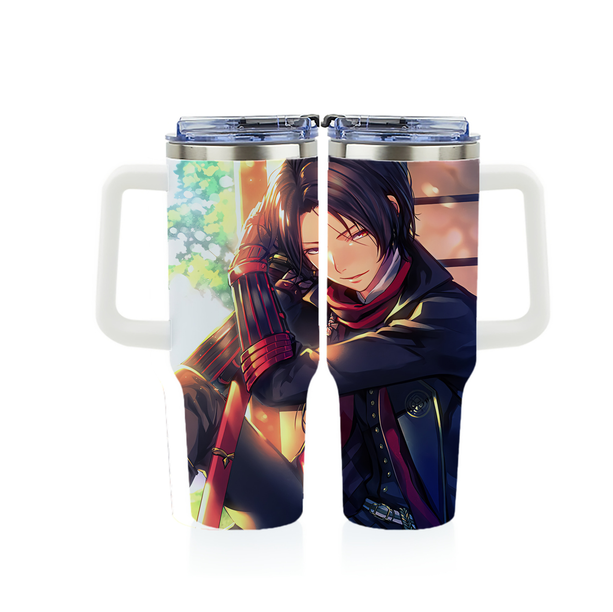 （画像用） 刀剣乱舞 Touken Ranbu 1200ｍLフルプリント車用タンブラー