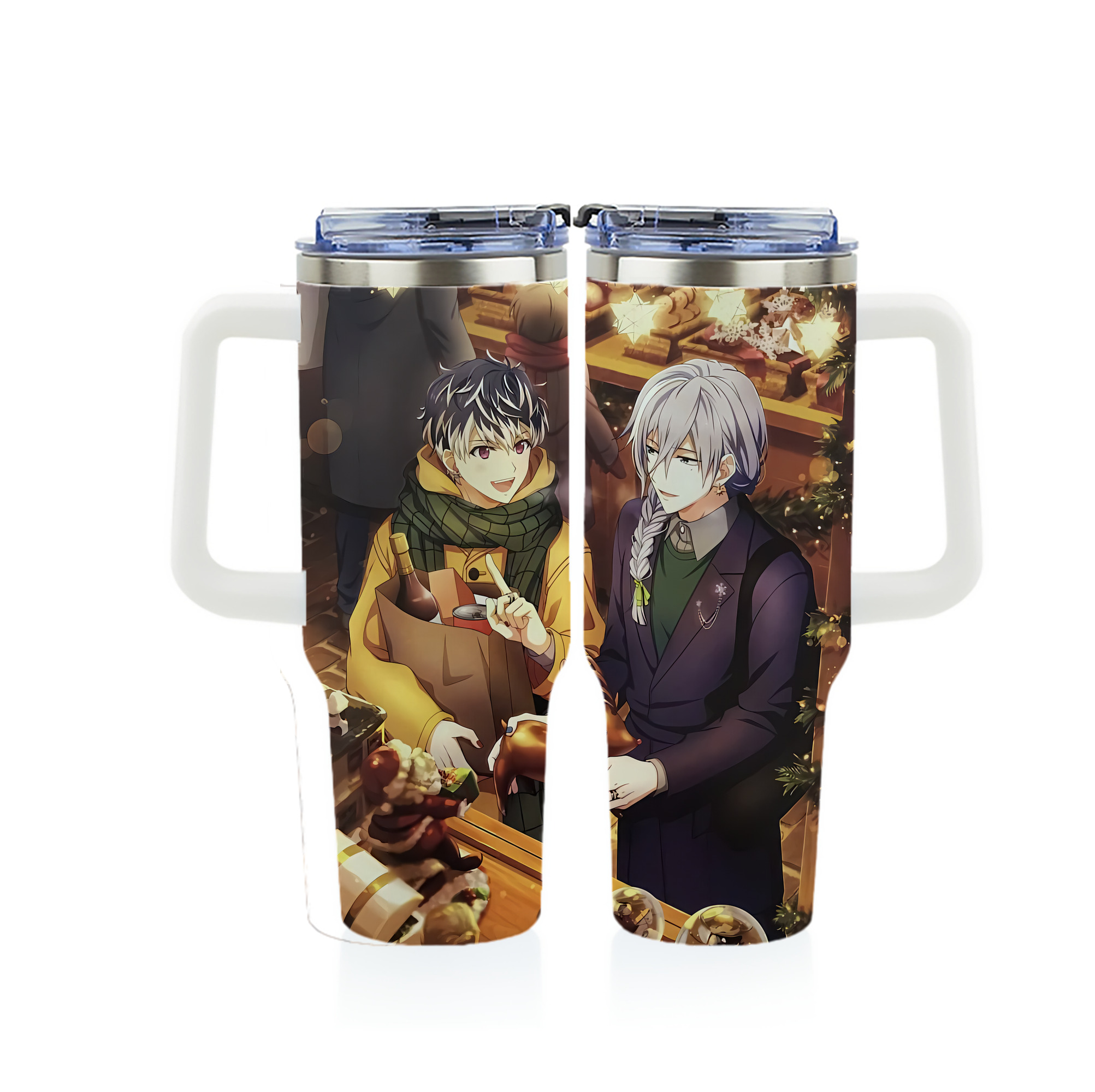 （画像用） 刀剣乱舞 Touken Ranbu 1200ｍLフルプリント車用タンブラー