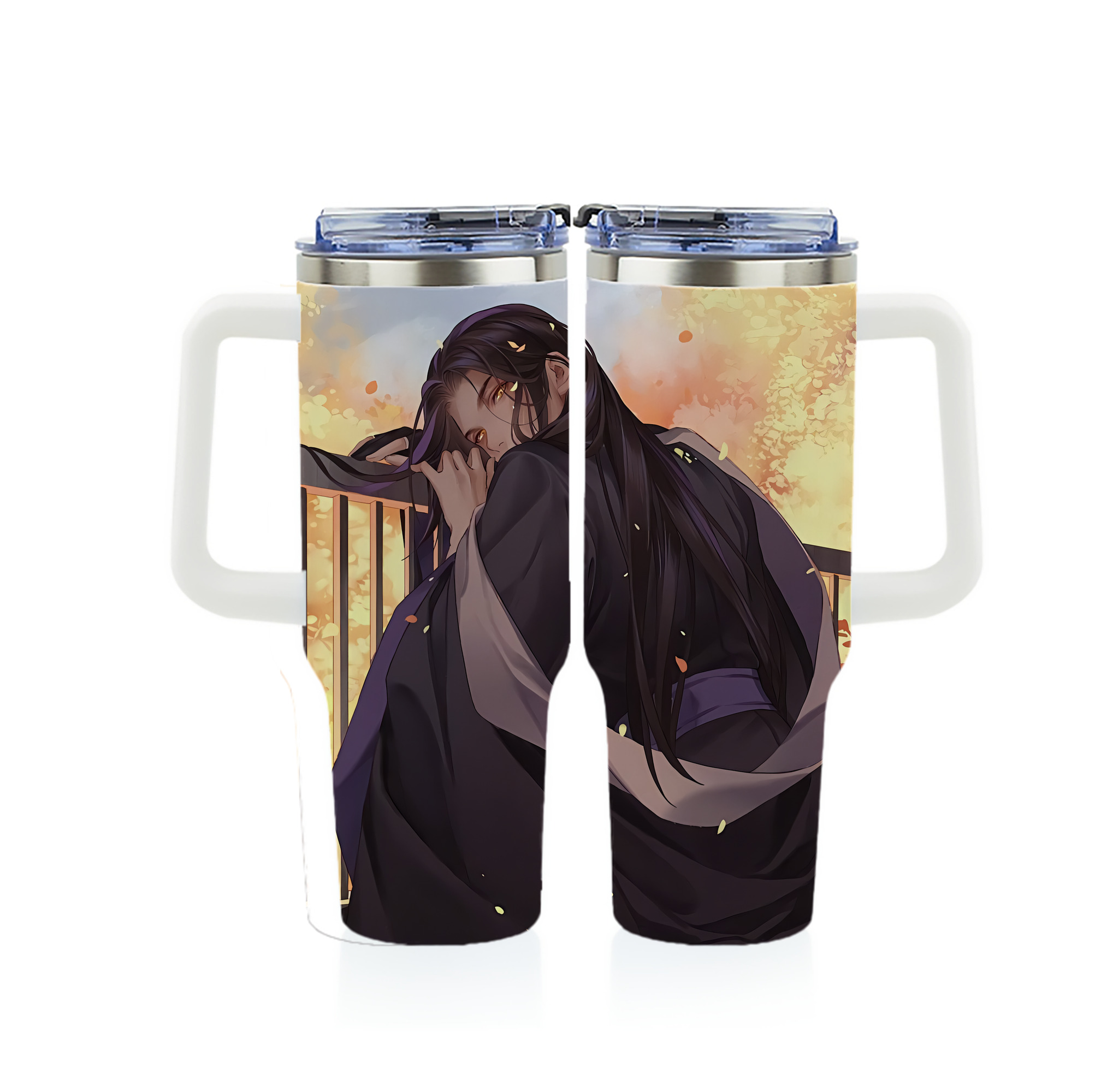 （画像用） 刀剣乱舞 Touken Ranbu 1200ｍLフルプリント車用タンブラー