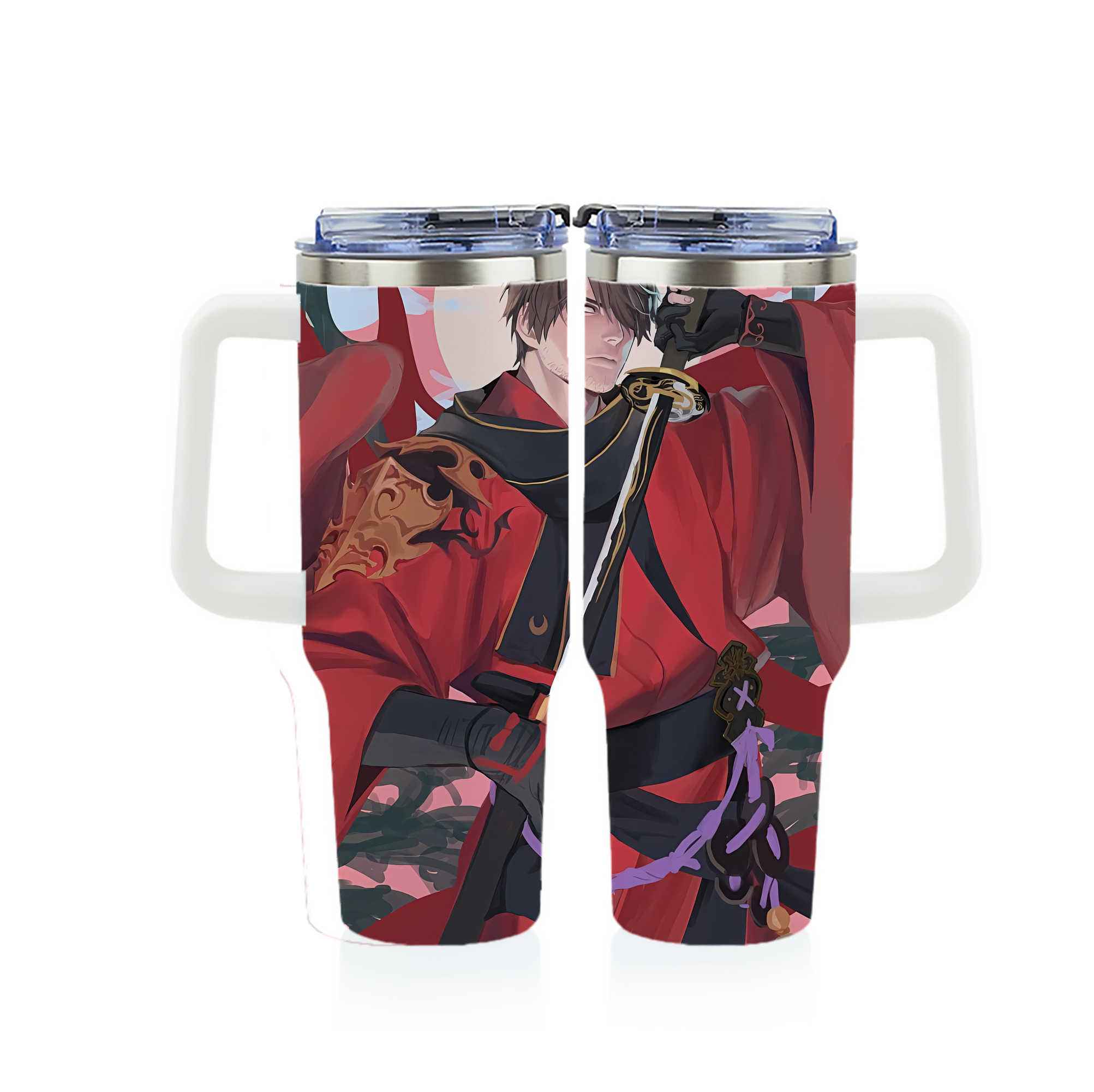 （画像用） 刀剣乱舞 Touken Ranbu 1200ｍLフルプリント車用タンブラー