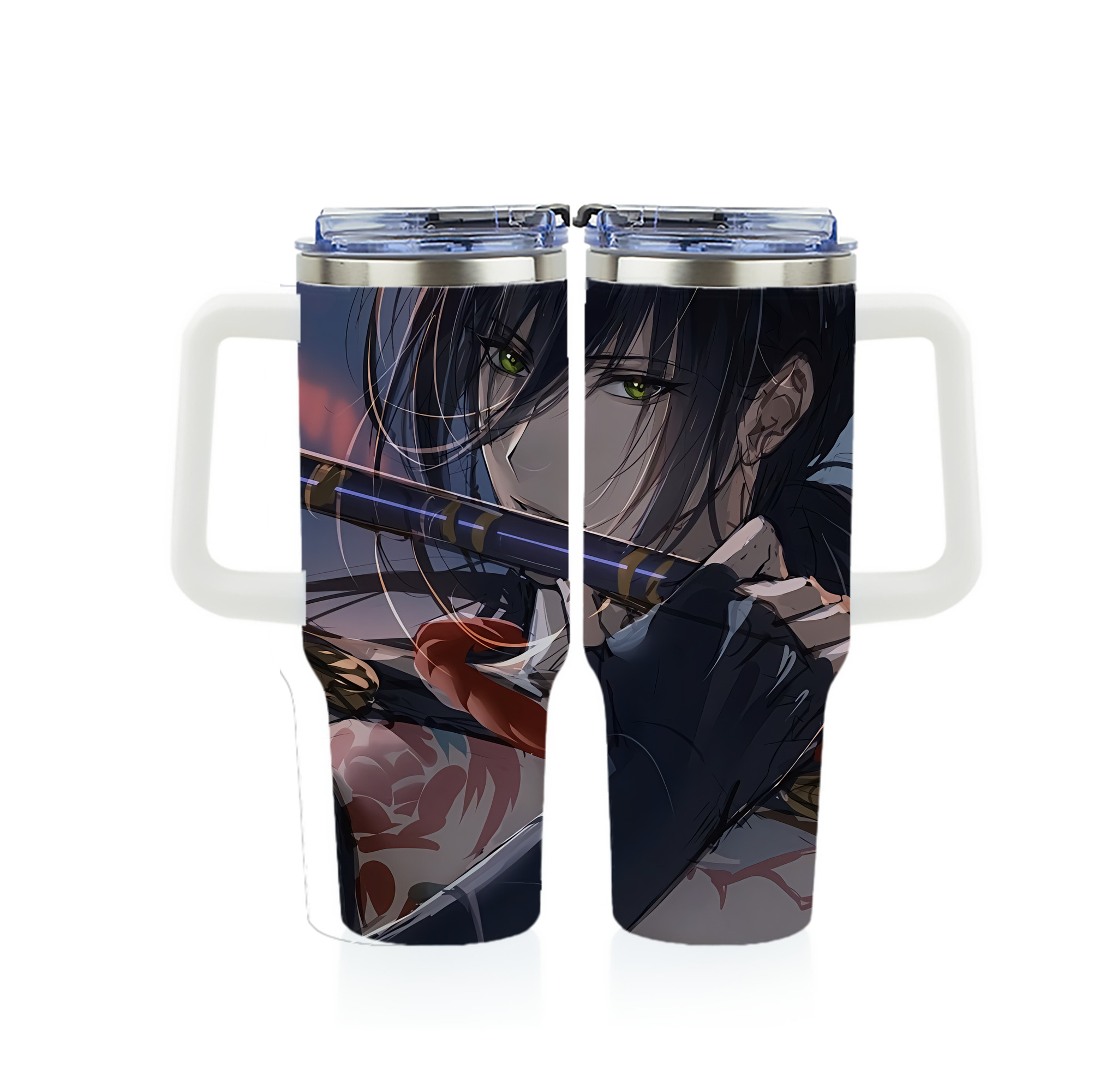 （画像用） 刀剣乱舞 Touken Ranbu 1200ｍLフルプリント車用タンブラー