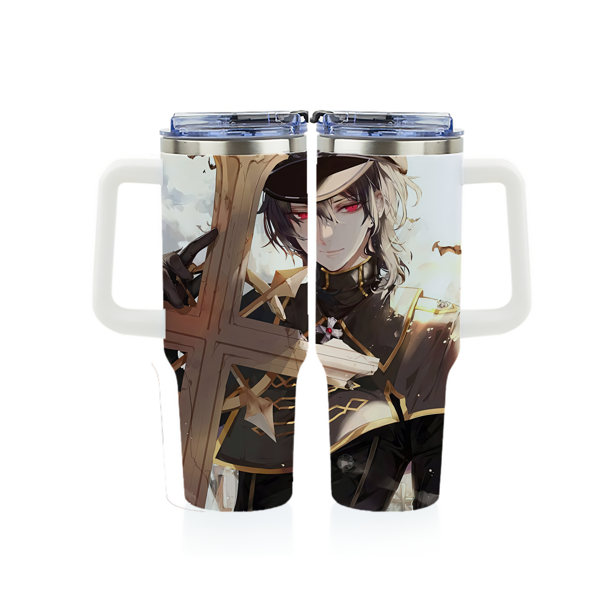 （画像用） 刀剣乱舞 Touken Ranbu 1200ｍLフルプリント車用タンブラー