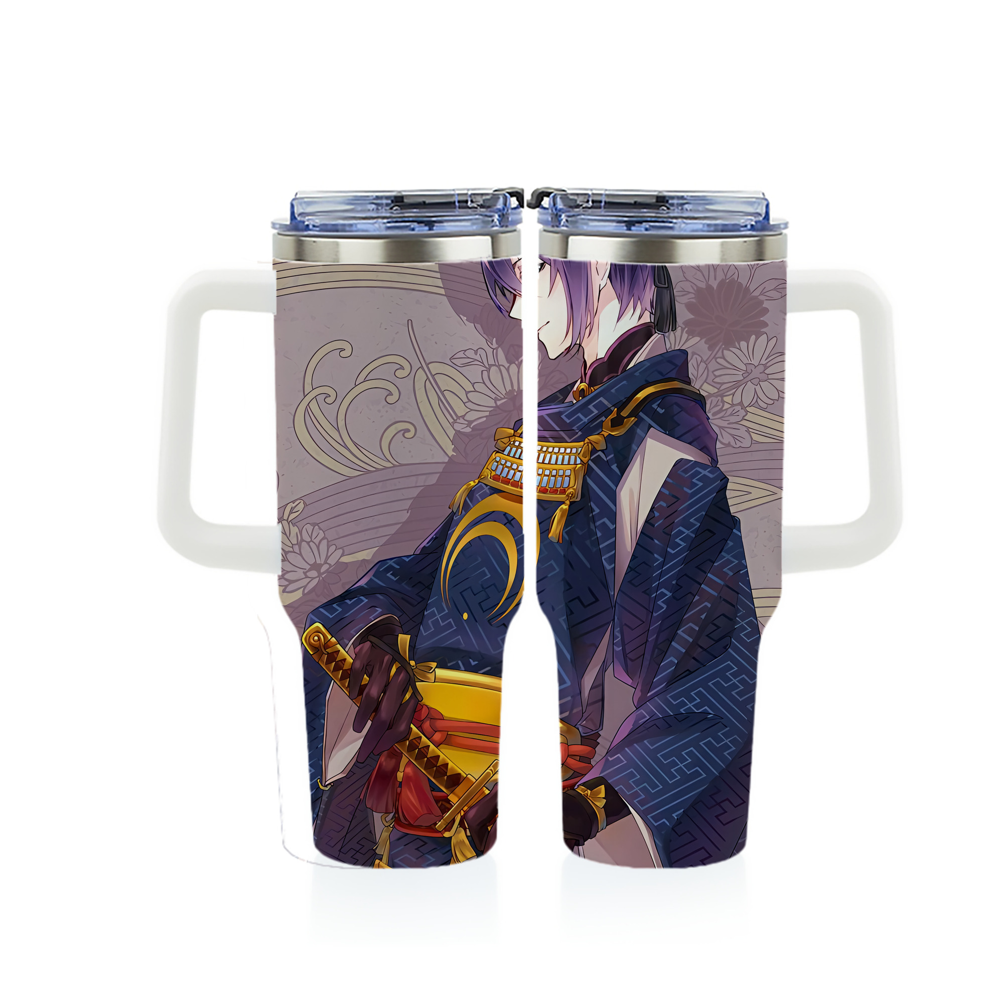 （画像用） 刀剣乱舞 Touken Ranbu 1200ｍLフルプリント車用タンブラー