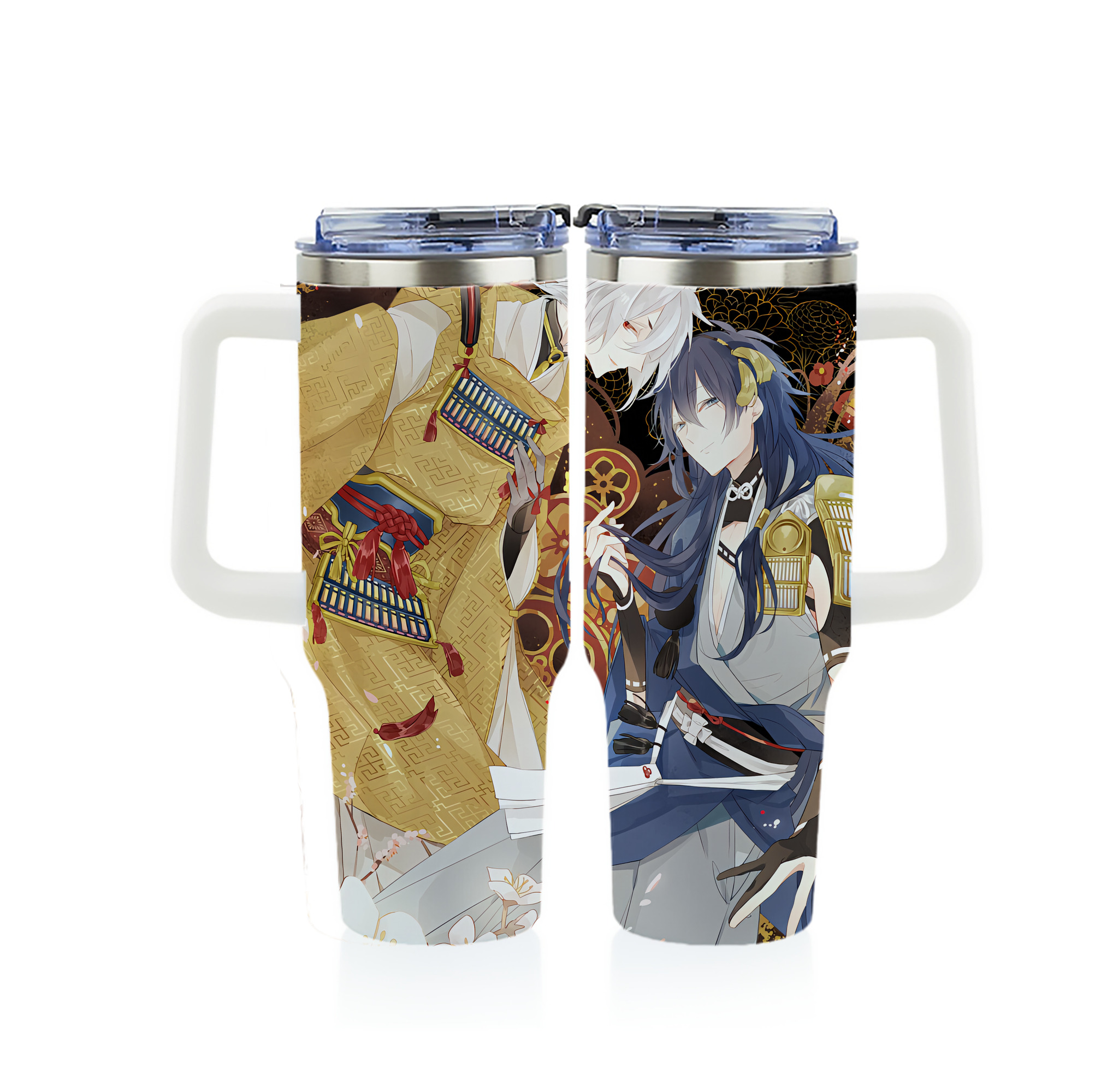 （画像用） 刀剣乱舞 Touken Ranbu 1200ｍLフルプリント車用タンブラー