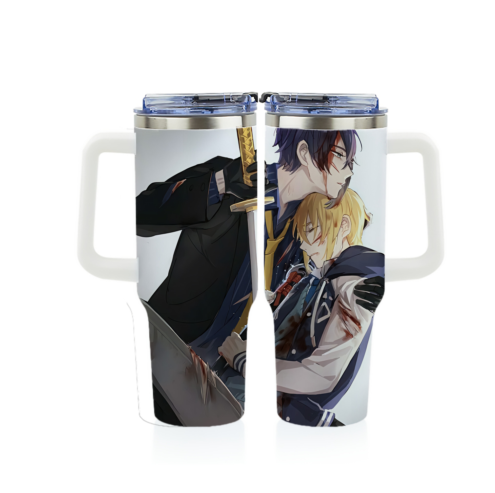 （画像用） 刀剣乱舞 Touken Ranbu 1200ｍLフルプリント車用タンブラー