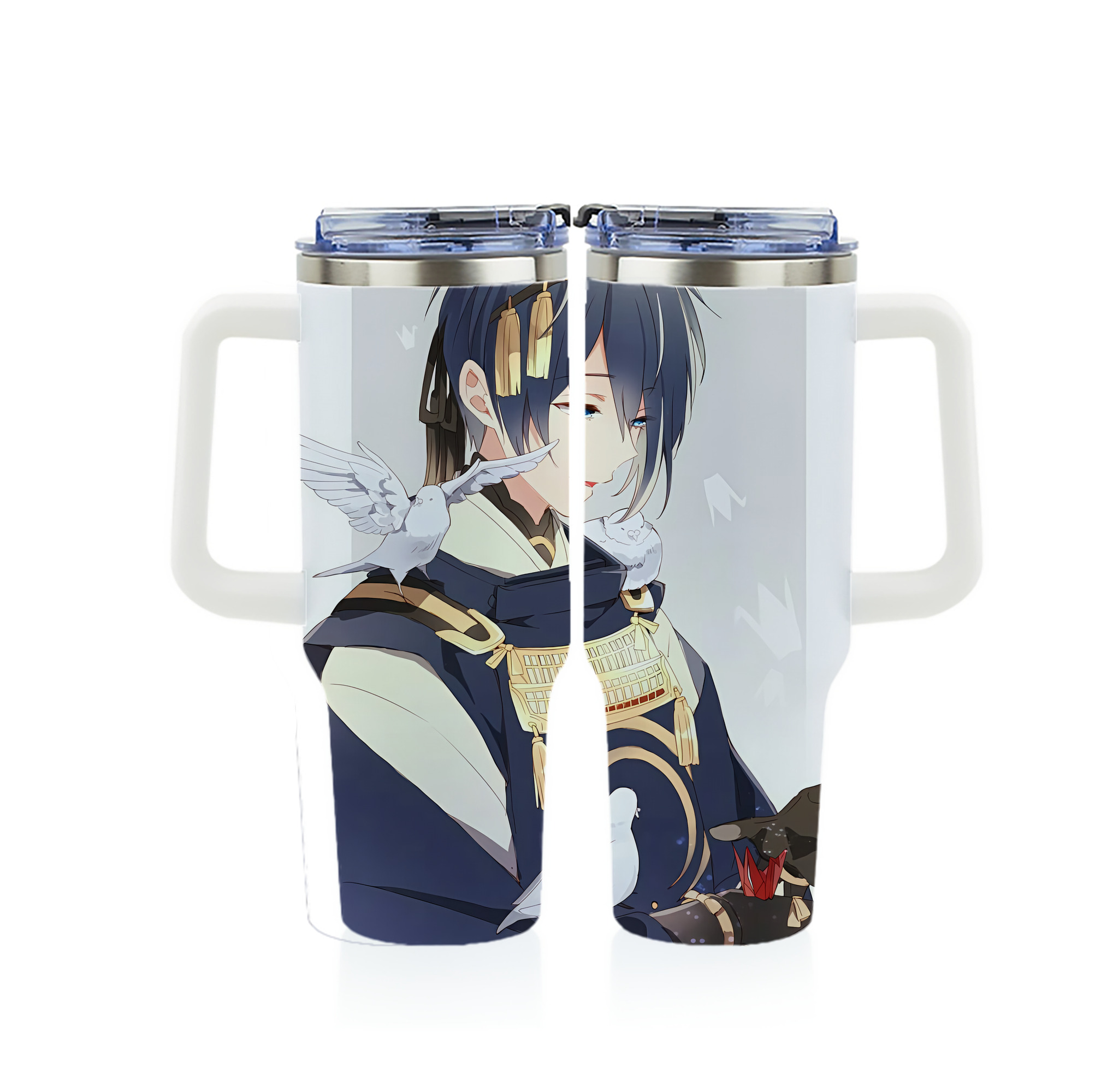 （画像用） 刀剣乱舞 Touken Ranbu 1200ｍLフルプリント車用タンブラー