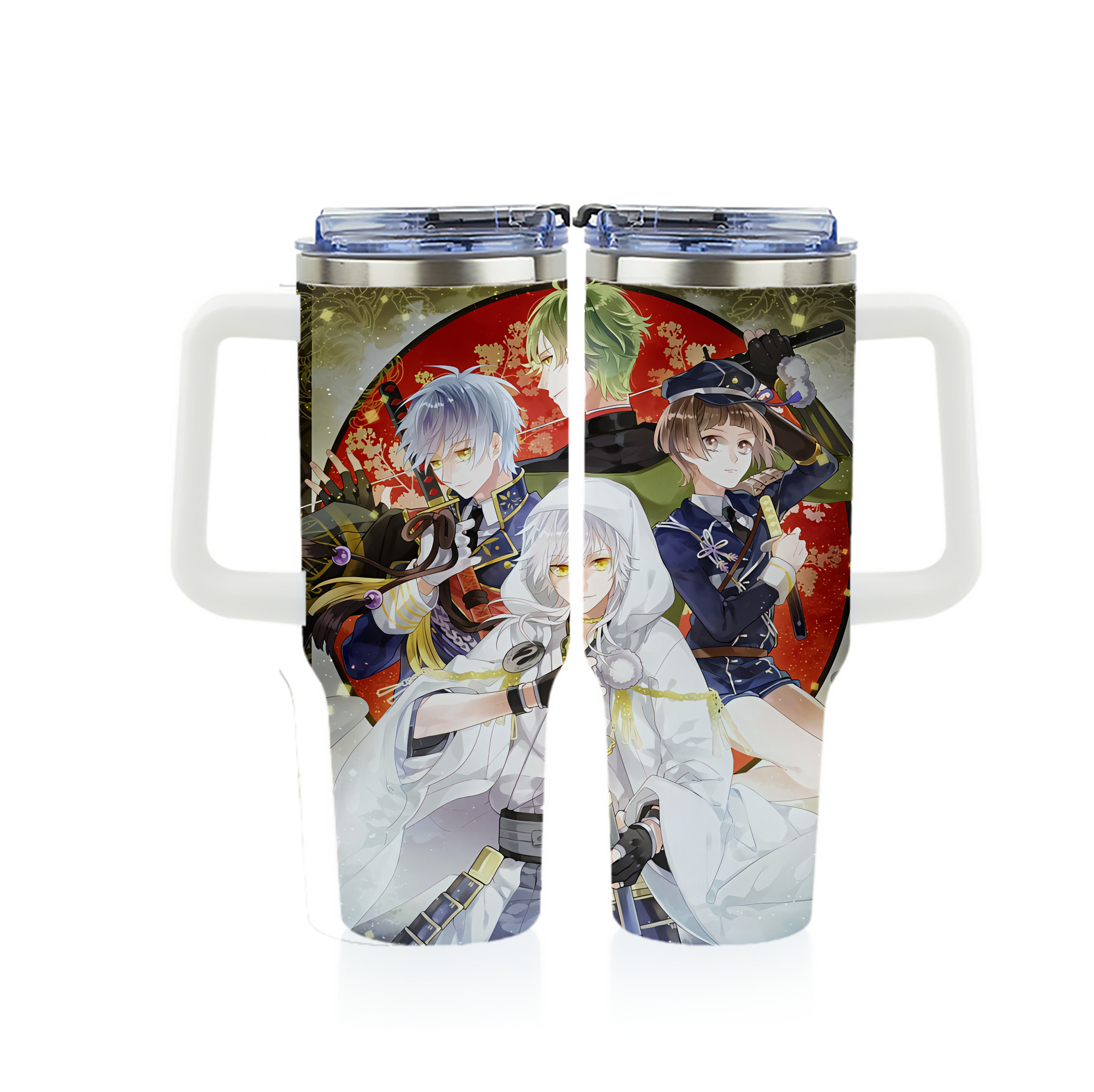 （画像用） 刀剣乱舞 Touken Ranbu 1200ｍLフルプリント車用タンブラー