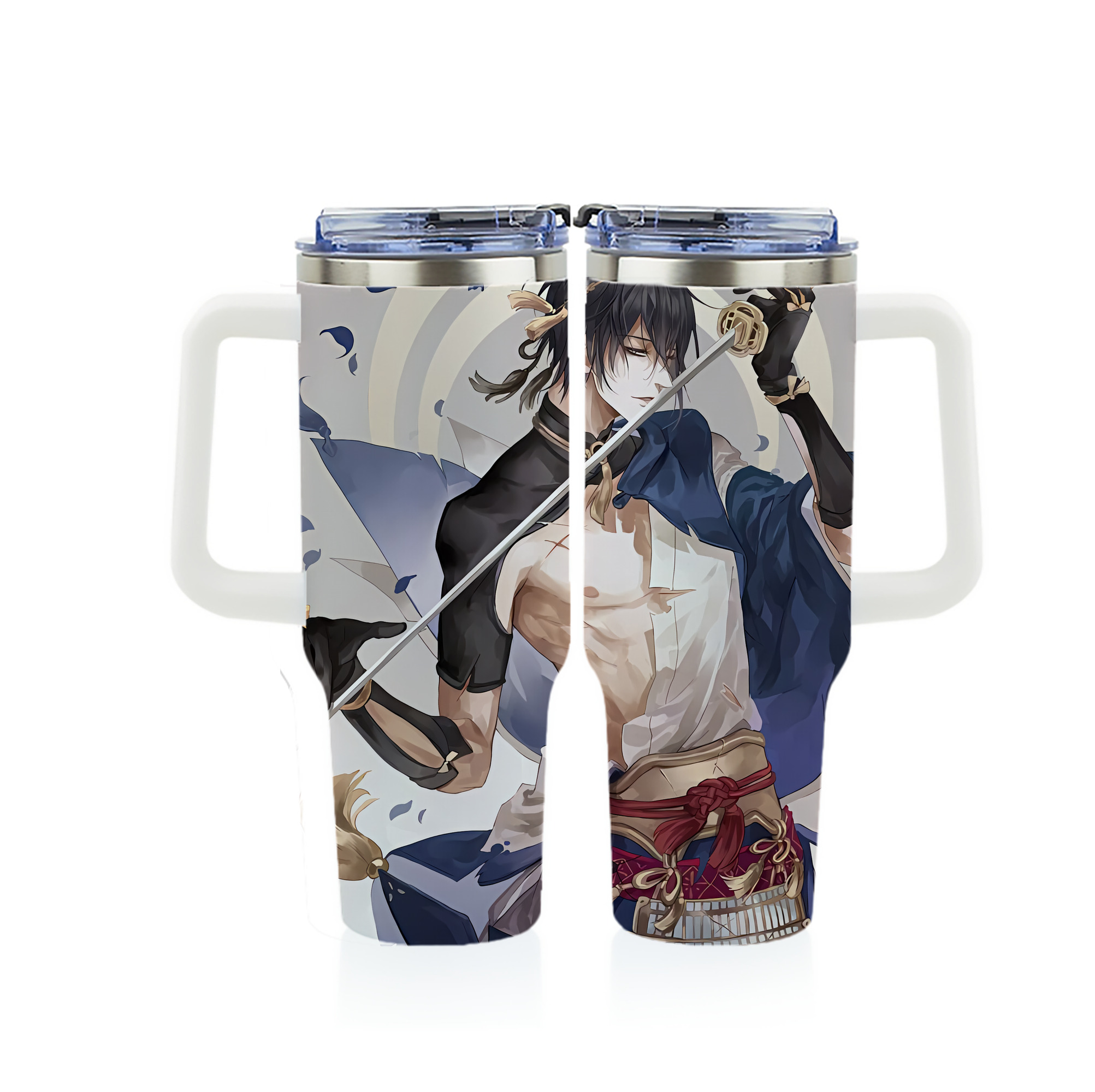 （画像用） 刀剣乱舞 Touken Ranbu 1200ｍLフルプリント車用タンブラー