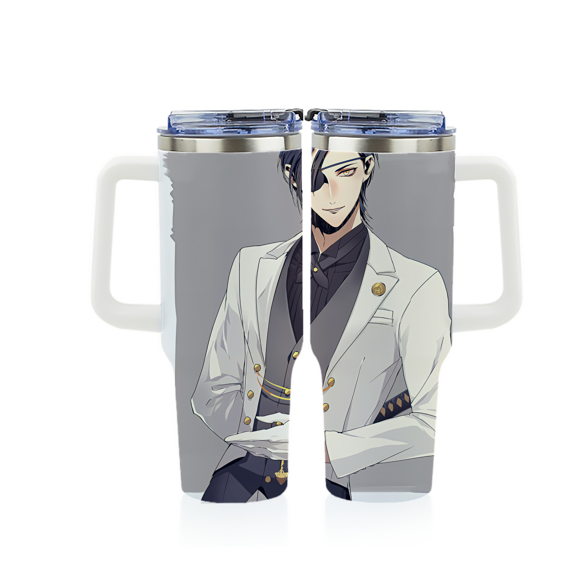 （画像用） 刀剣乱舞 Touken Ranbu 1200ｍLフルプリント車用タンブラー