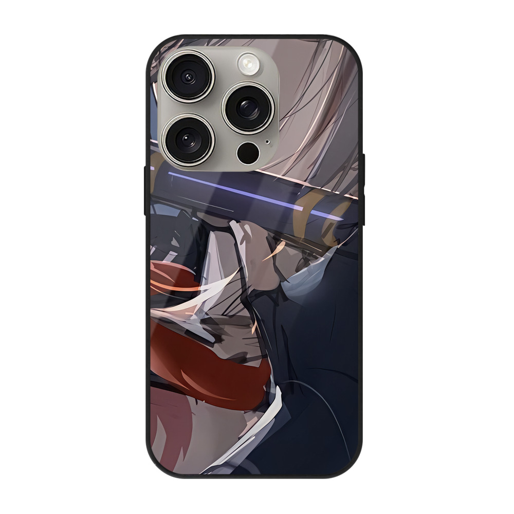 （画像用） 刀剣乱舞 Touken Ranbu 【iPhone15Pro対応】スマホケース 耐衝撃＆黄変防止 背面ガラス