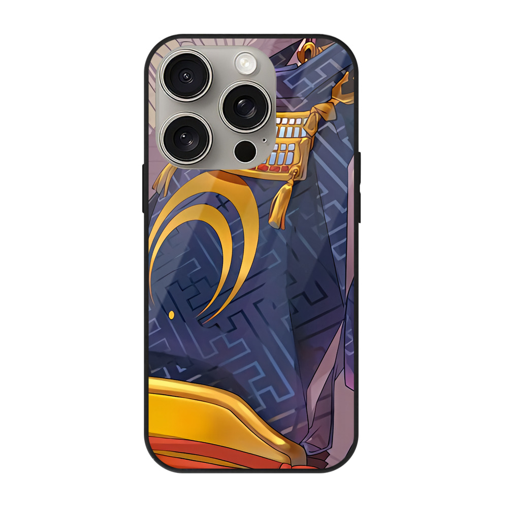 （画像用） 刀剣乱舞 Touken Ranbu 【iPhone15Pro対応】スマホケース 耐衝撃＆黄変防止 背面ガラス