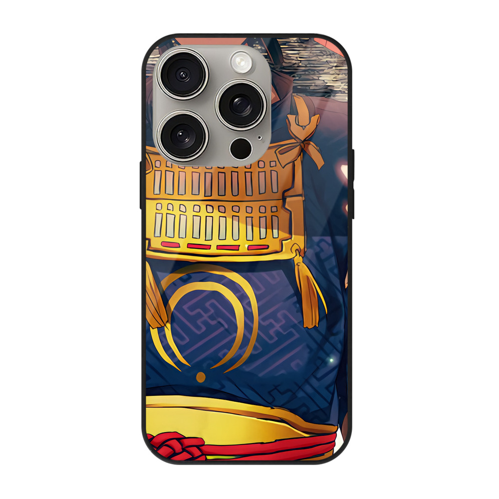（画像用） 刀剣乱舞 Touken Ranbu 【iPhone15Pro対応】スマホケース 耐衝撃＆黄変防止 背面ガラス