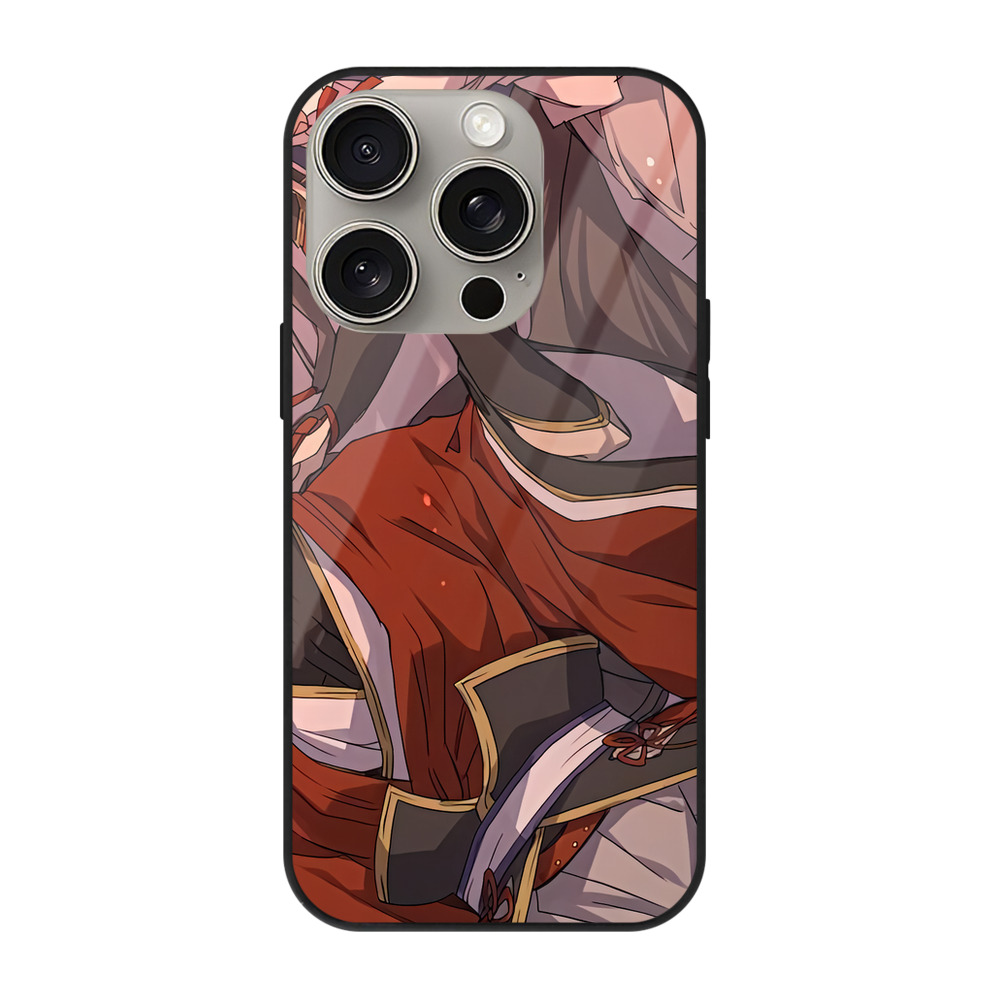 （画像用） 刀剣乱舞 Touken Ranbu 【iPhone15Pro対応】スマホケース 耐衝撃＆黄変防止 背面ガラス