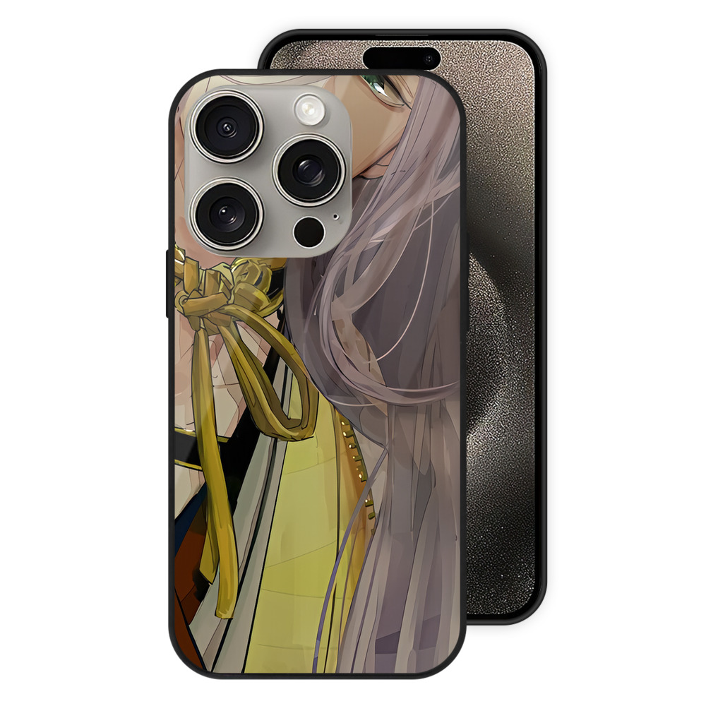 （画像用） 刀剣乱舞 Touken Ranbu 【iPhone15Pro対応】スマホケース 耐衝撃＆黄変防止 背面ガラス