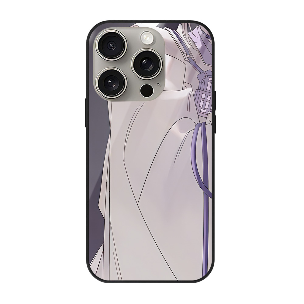 （画像用） 刀剣乱舞 Touken Ranbu 【iPhone15Pro対応】スマホケース 耐衝撃＆黄変防止 背面ガラス