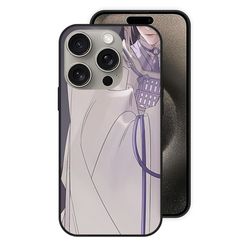 （画像用） 刀剣乱舞 Touken Ranbu 【iPhone15Pro対応】スマホケース 耐衝撃＆黄変防止 背面ガラス