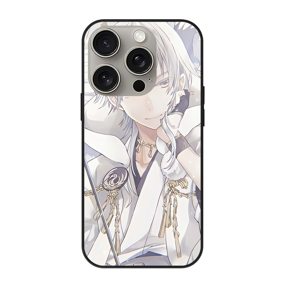 （画像用） 刀剣乱舞 Touken Ranbu 【iPhone15Pro対応】スマホケース 耐衝撃＆黄変防止 背面ガラス