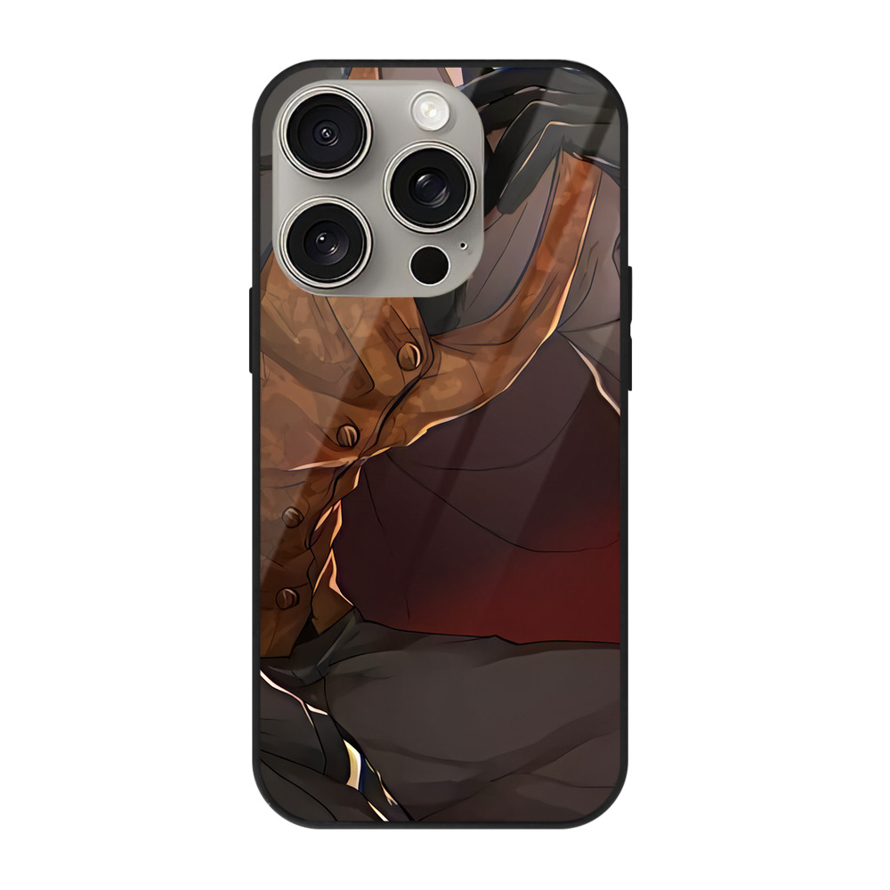 （画像用） 刀剣乱舞 Touken Ranbu 【iPhone15Pro対応】スマホケース 耐衝撃＆黄変防止 背面ガラス