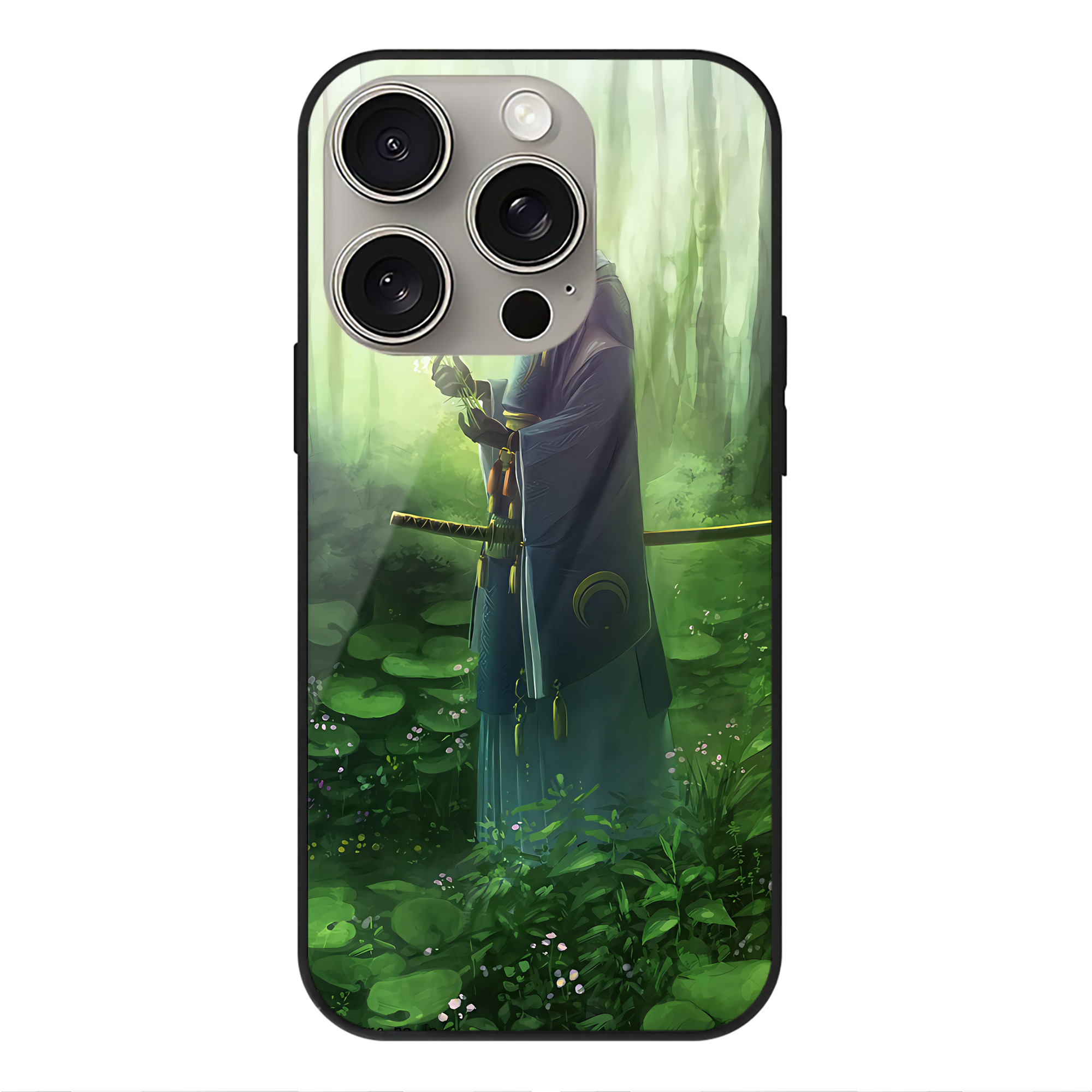 （画像用） 刀剣乱舞 Touken Ranbu 【iPhone15Pro対応】スマホケース 耐衝撃＆黄変防止 背面ガラス