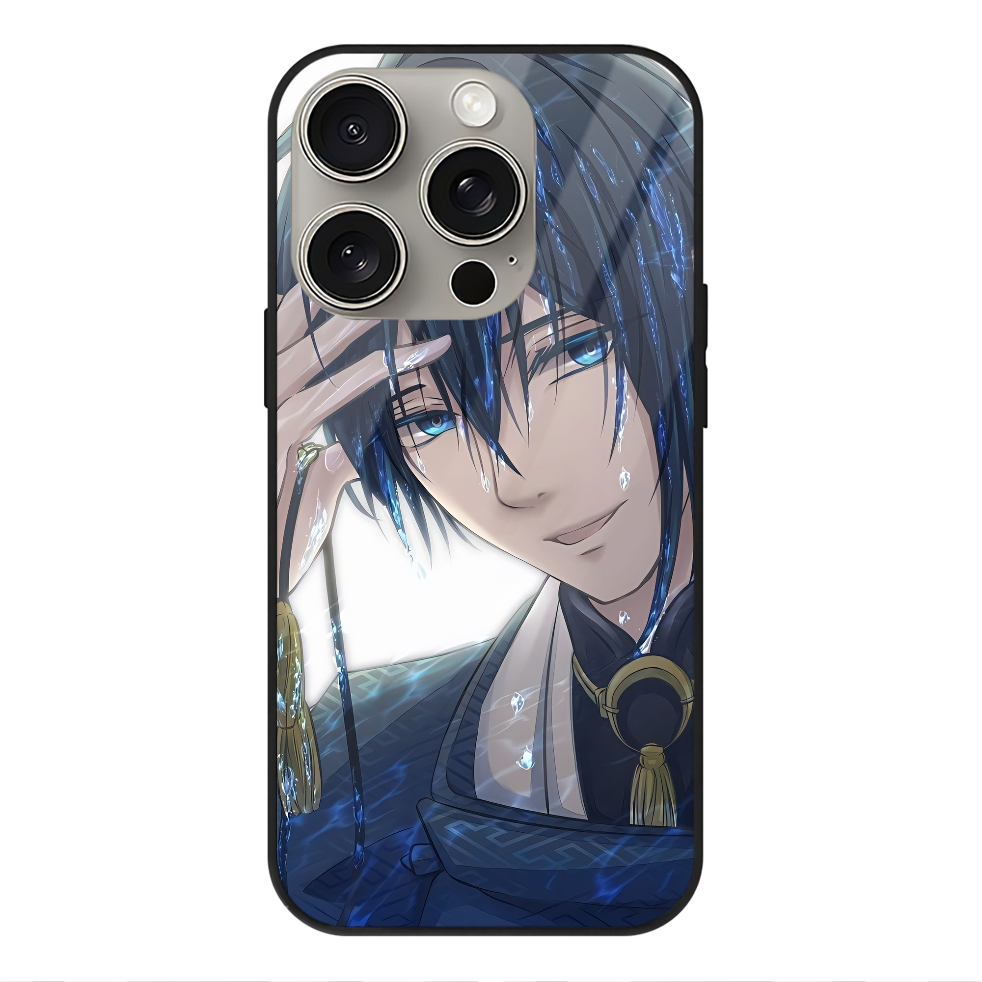 （画像用） 刀剣乱舞 Touken Ranbu 【iPhone15Pro対応】スマホケース 耐衝撃＆黄変防止 背面ガラス